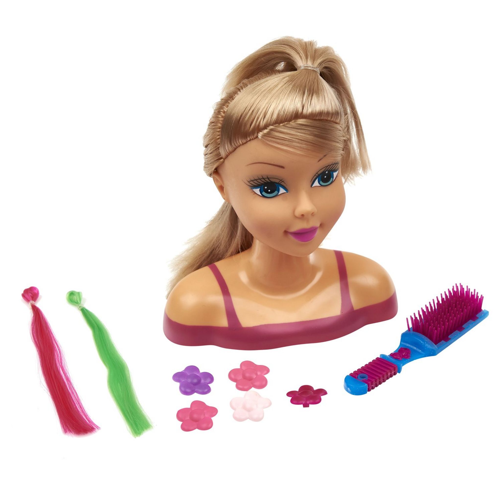 Voir la diapositive 3 : ONE TWO FUN Ma tête à coiffe et accessoires