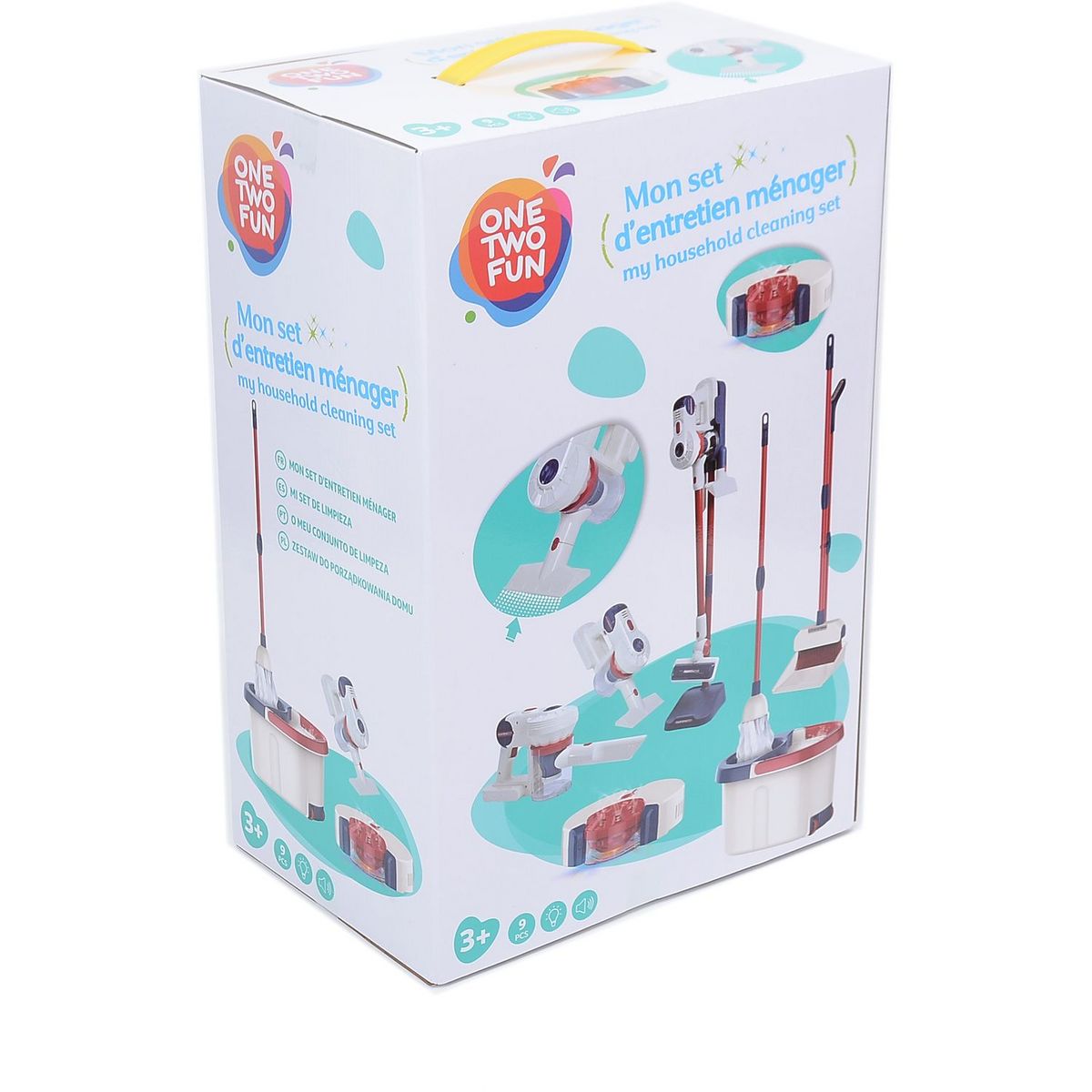 ONE TWO FUN Mon Set d'entretien ménager