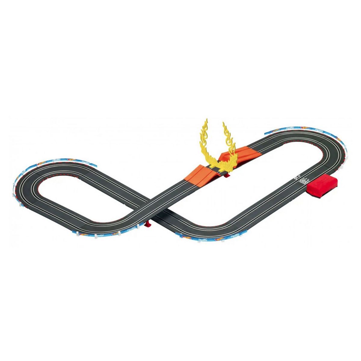 MATTEL Circuit Carrera Go !!! Hotwheels + 2 véhicules