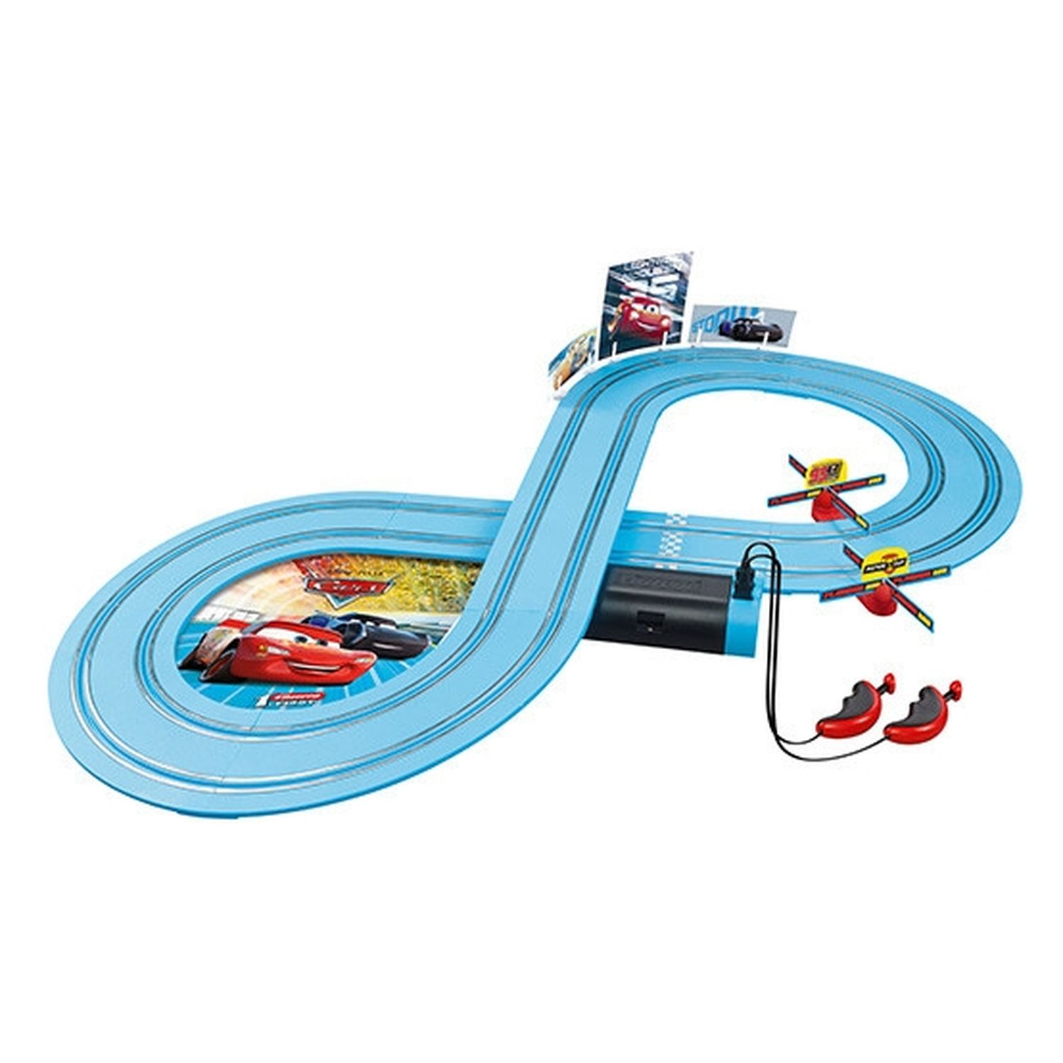 Voir la diapositive 5 : MATTEL Circuit Carrera Disney Cars Duel Mc Queen VS Jackson Storm