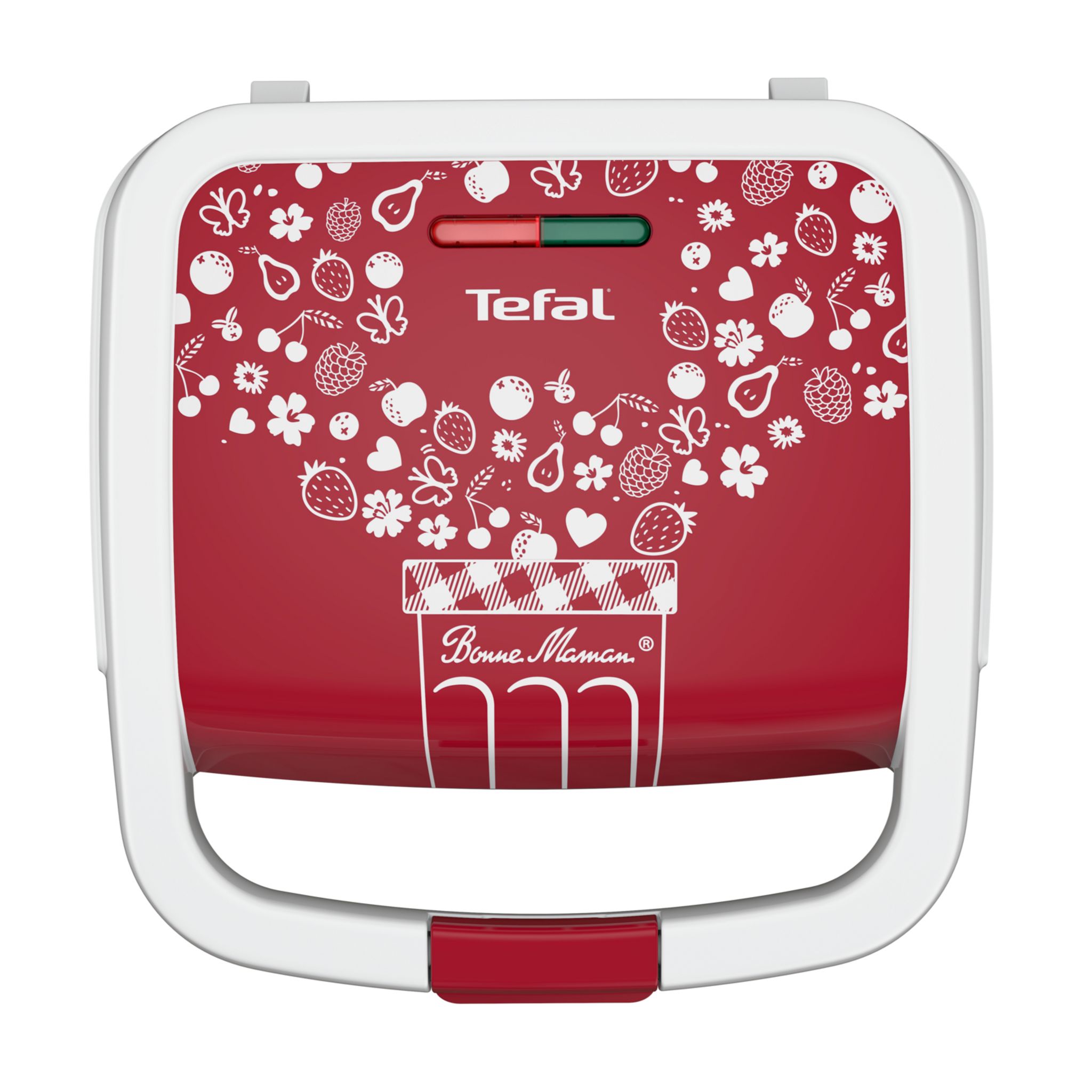 Voir la diapositive 3 : TEFAL Gaufrier WD17B510 - Rouge et blanc