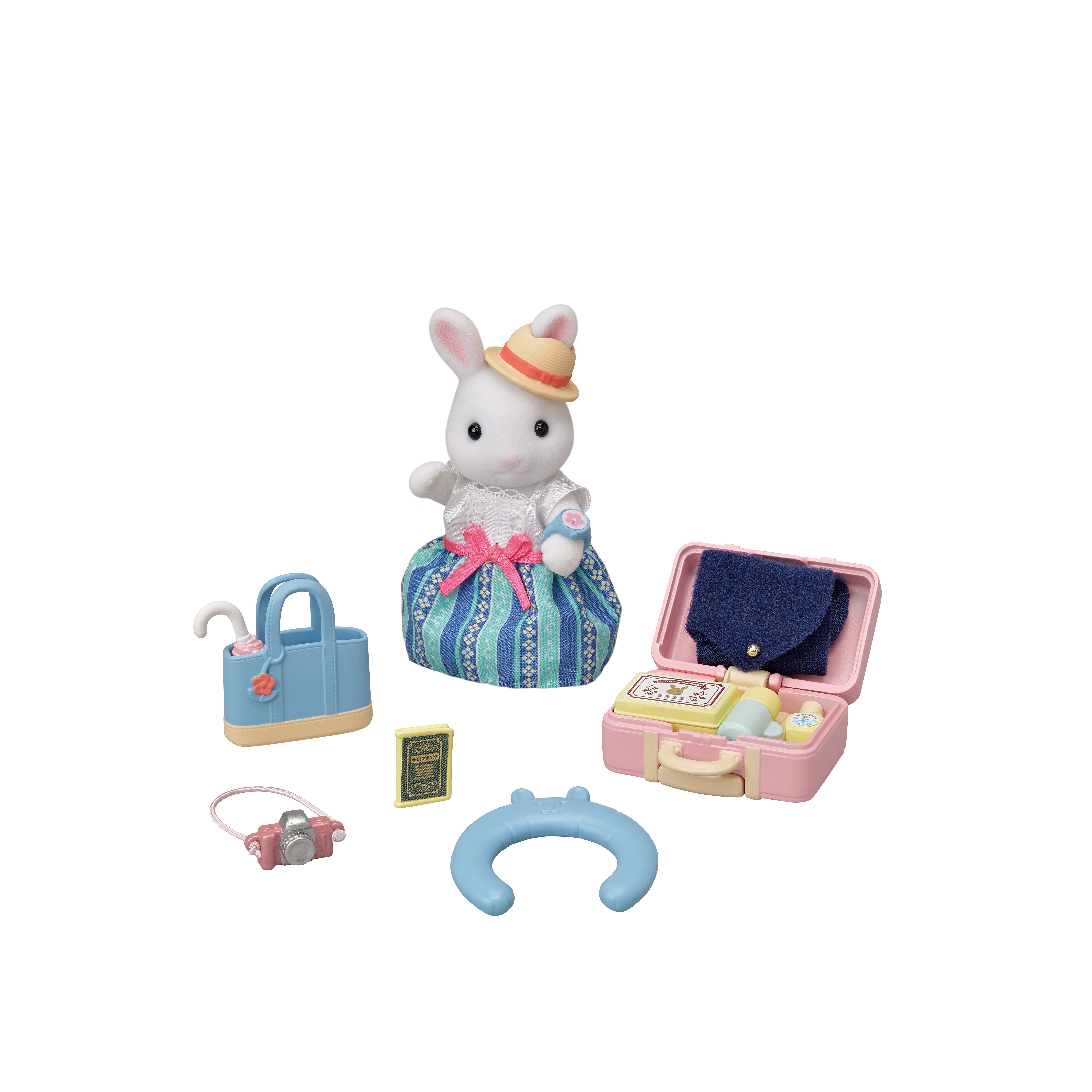 Voir la diapositive 8 : La maman lapin neige et sa valise de weekend