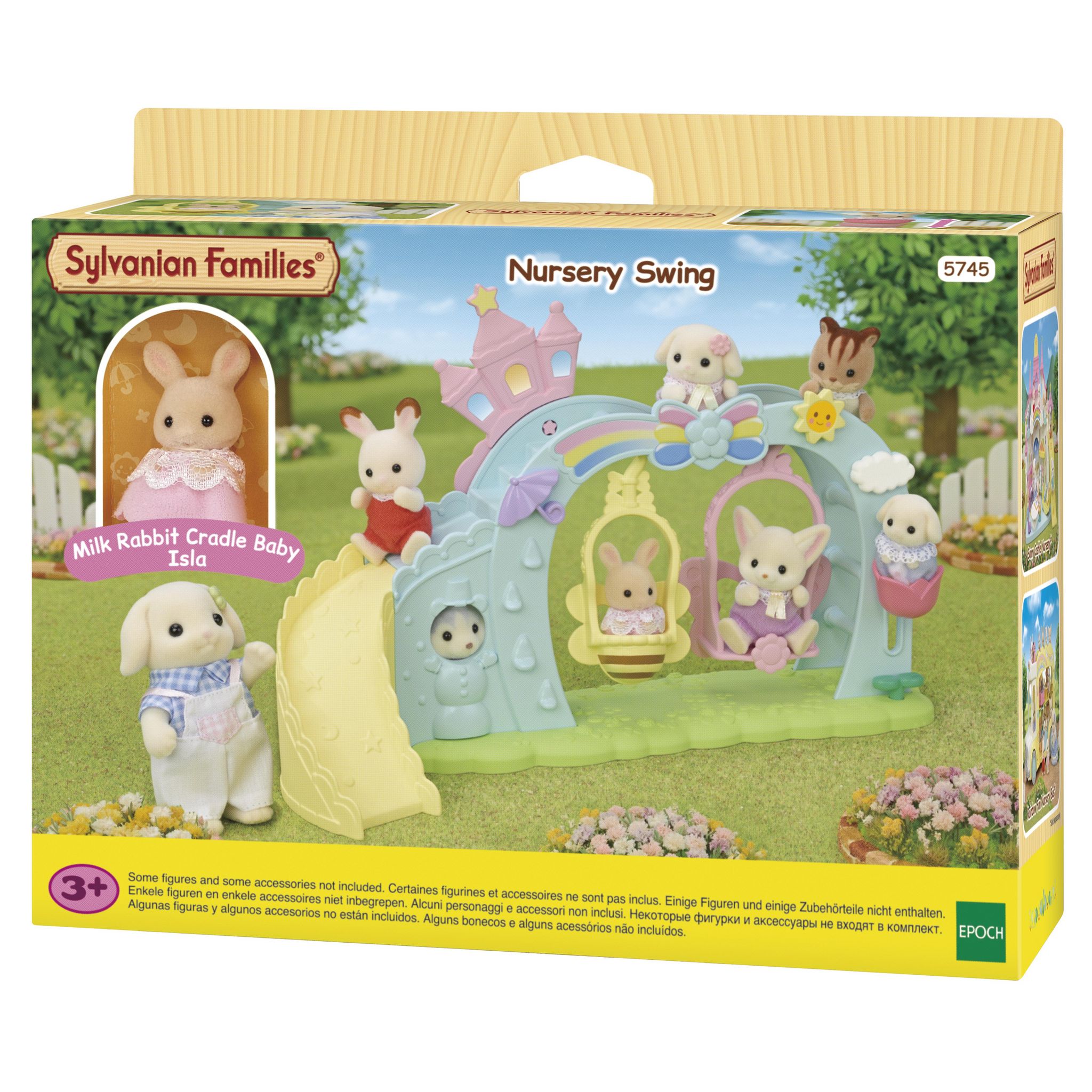 Voir la diapositive 2 : EPOCH D'ENFANCE Sylvanian Families - L'aire de jeux des bébés