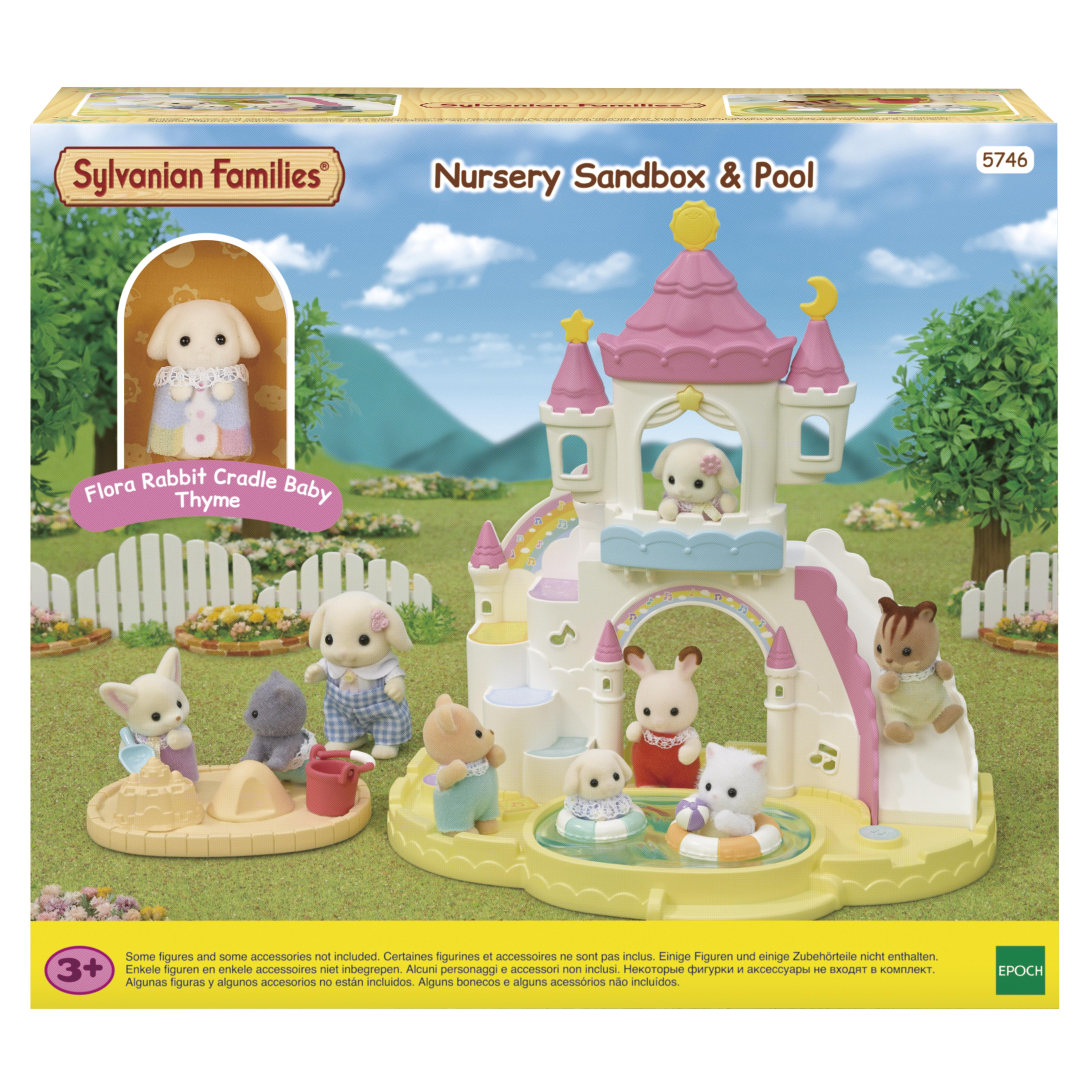Voir la diapositive 2 : EPOCH D'ENFANCE Sylvanian Families - Bac à sables & piscine des bébés