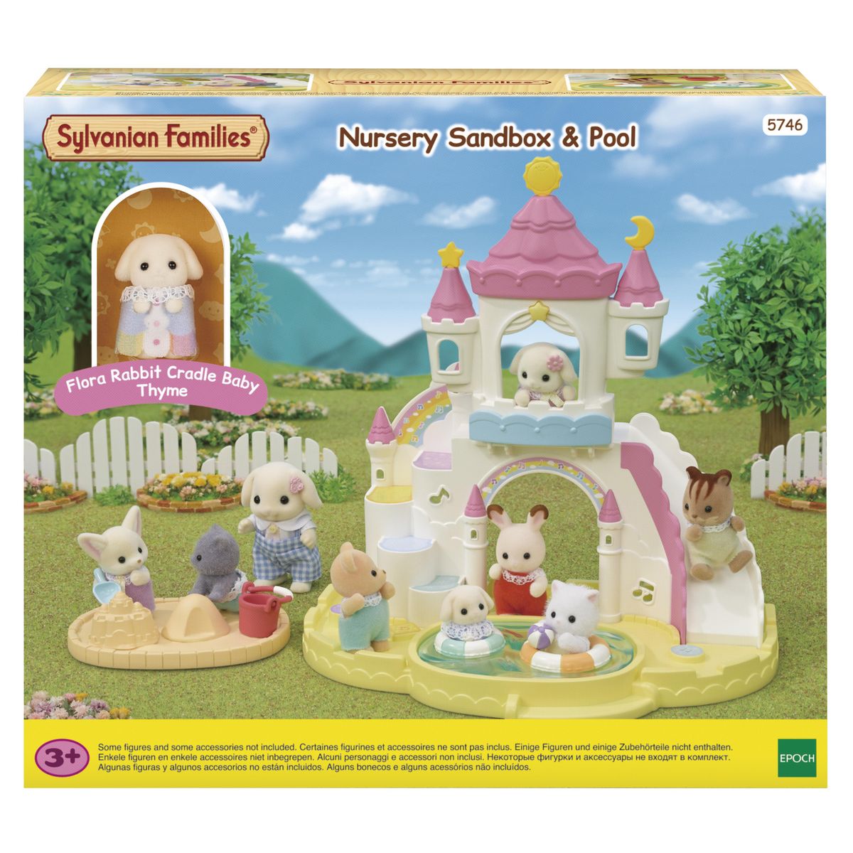 EPOCH D'ENFANCE Sylvanian Families - Bac à sables & piscine des bébés