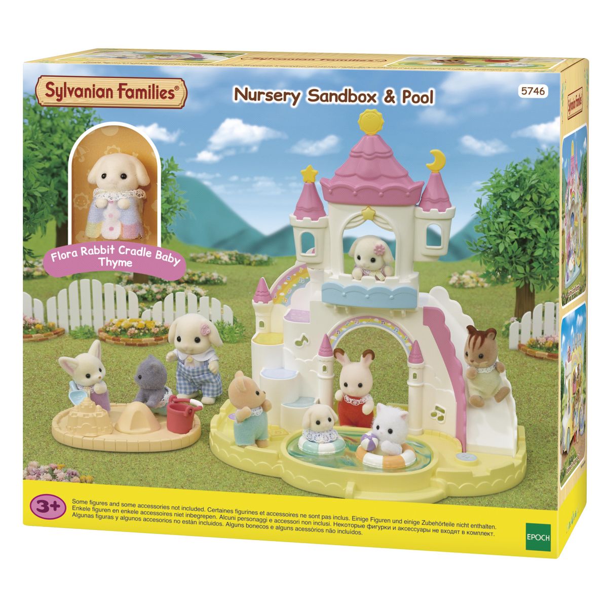 EPOCH D'ENFANCE Sylvanian Families - Bac à sables & piscine des bébés