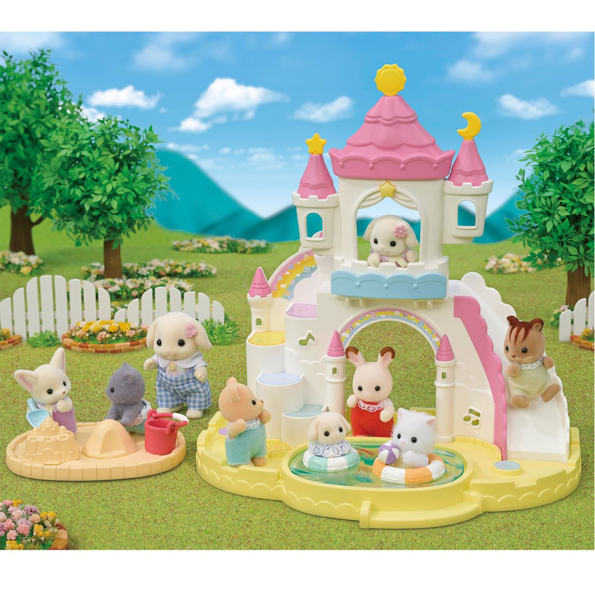 EPOCH D'ENFANCE Sylvanian Families - Bac à sables & piscine des bébés