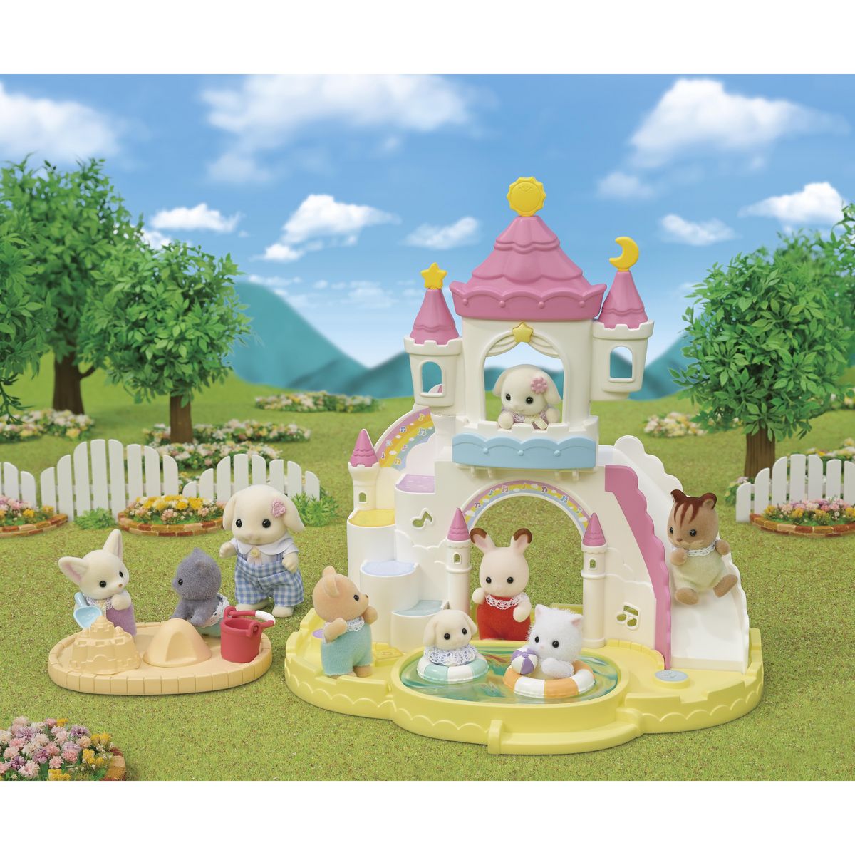 EPOCH D'ENFANCE Sylvanian Families - Bac à sables & piscine des bébés
