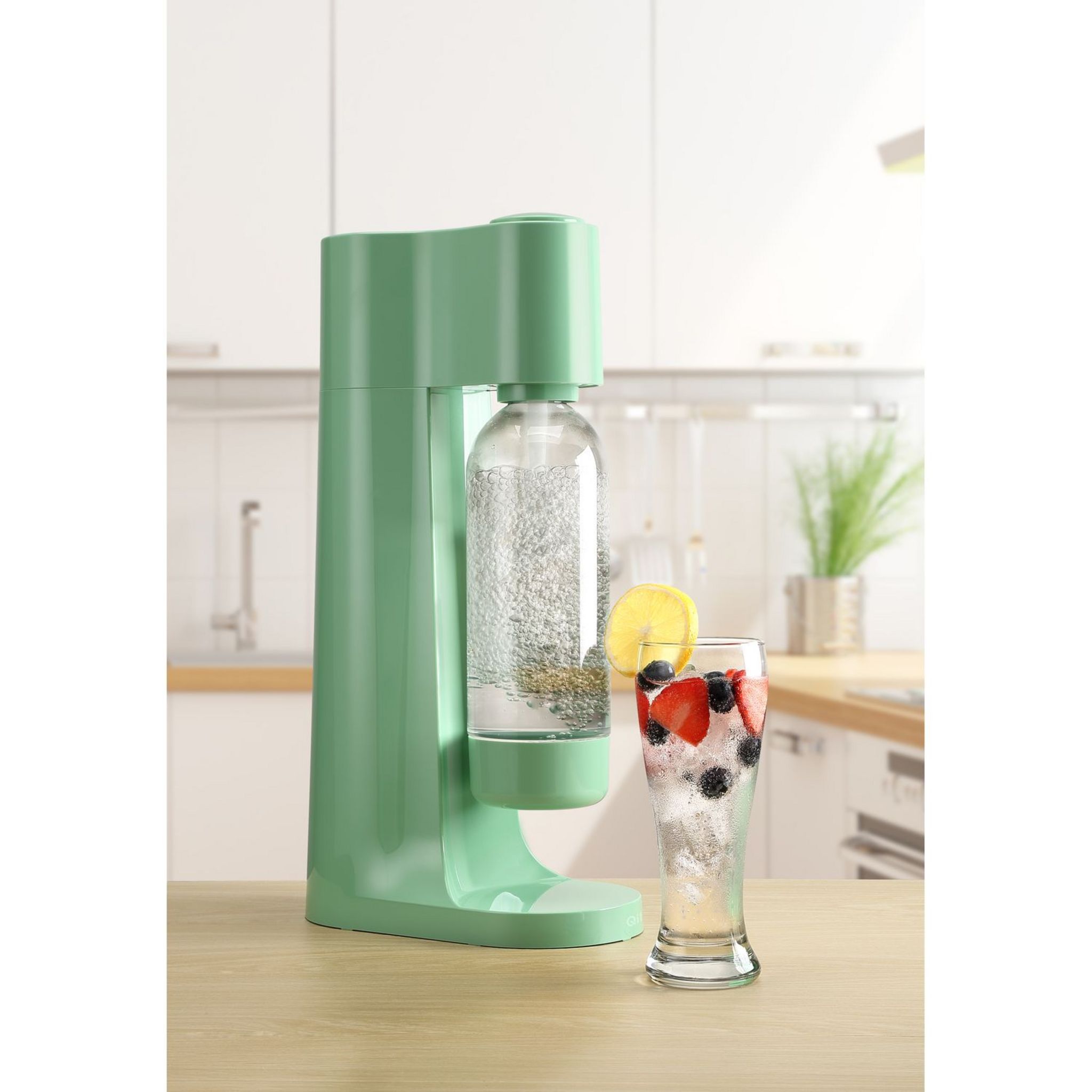 Voir la diapositive 2 : QILIVE Machine à Soda et à eau Pétillante Q.5105 - Vert