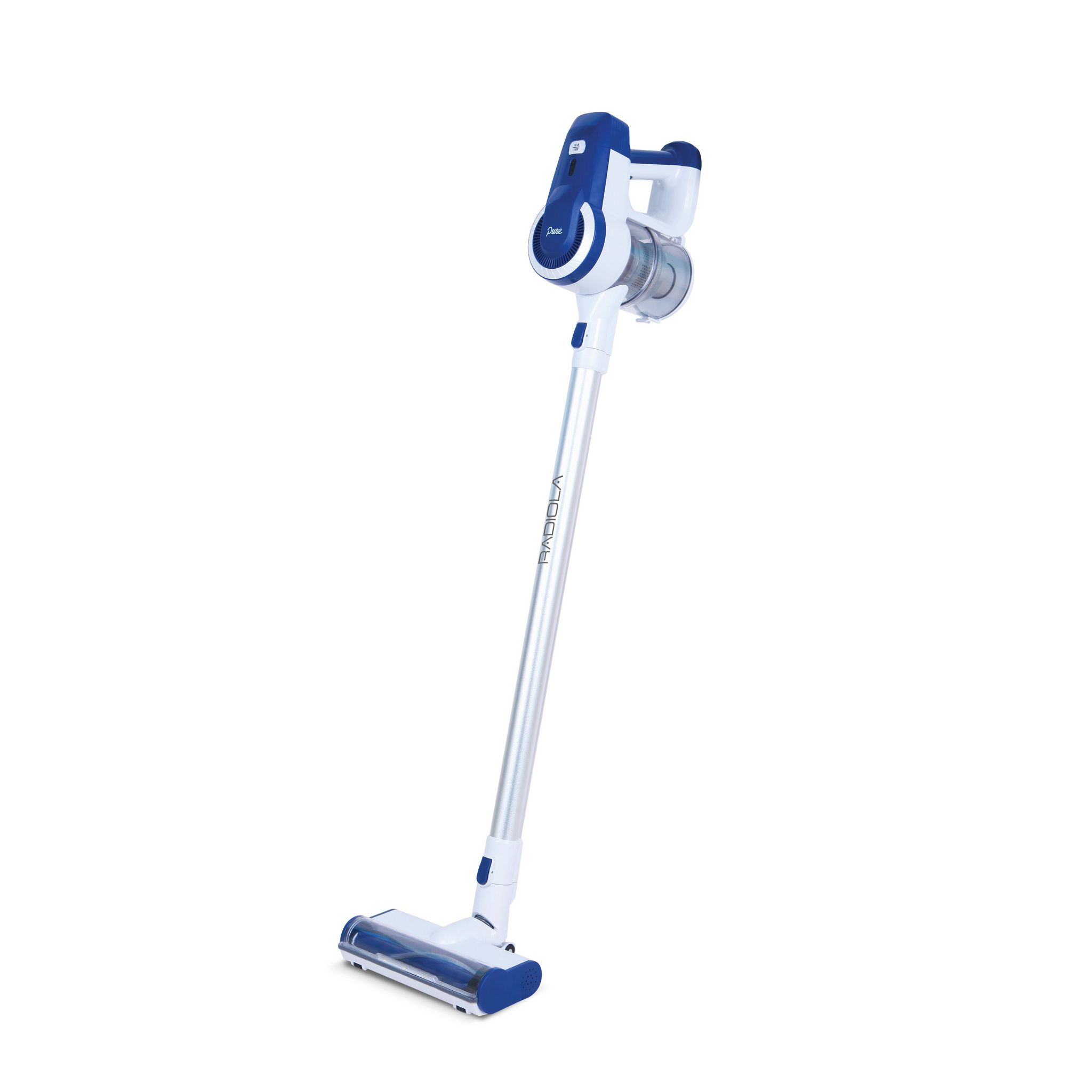 Voir la diapositive 1 : RADIOLA Aspirateur balai RAVC32PBN - Blanc