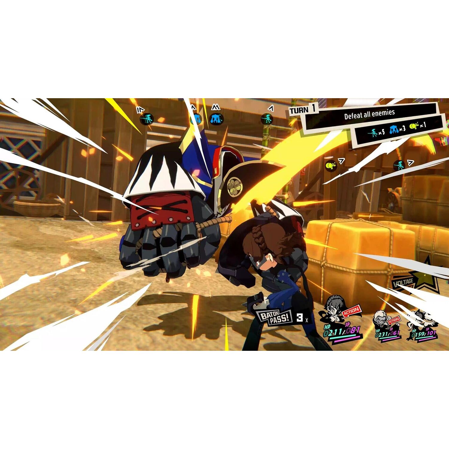 Voir la diapositive 5 : Persona 5 Tactica Nintendo Switch