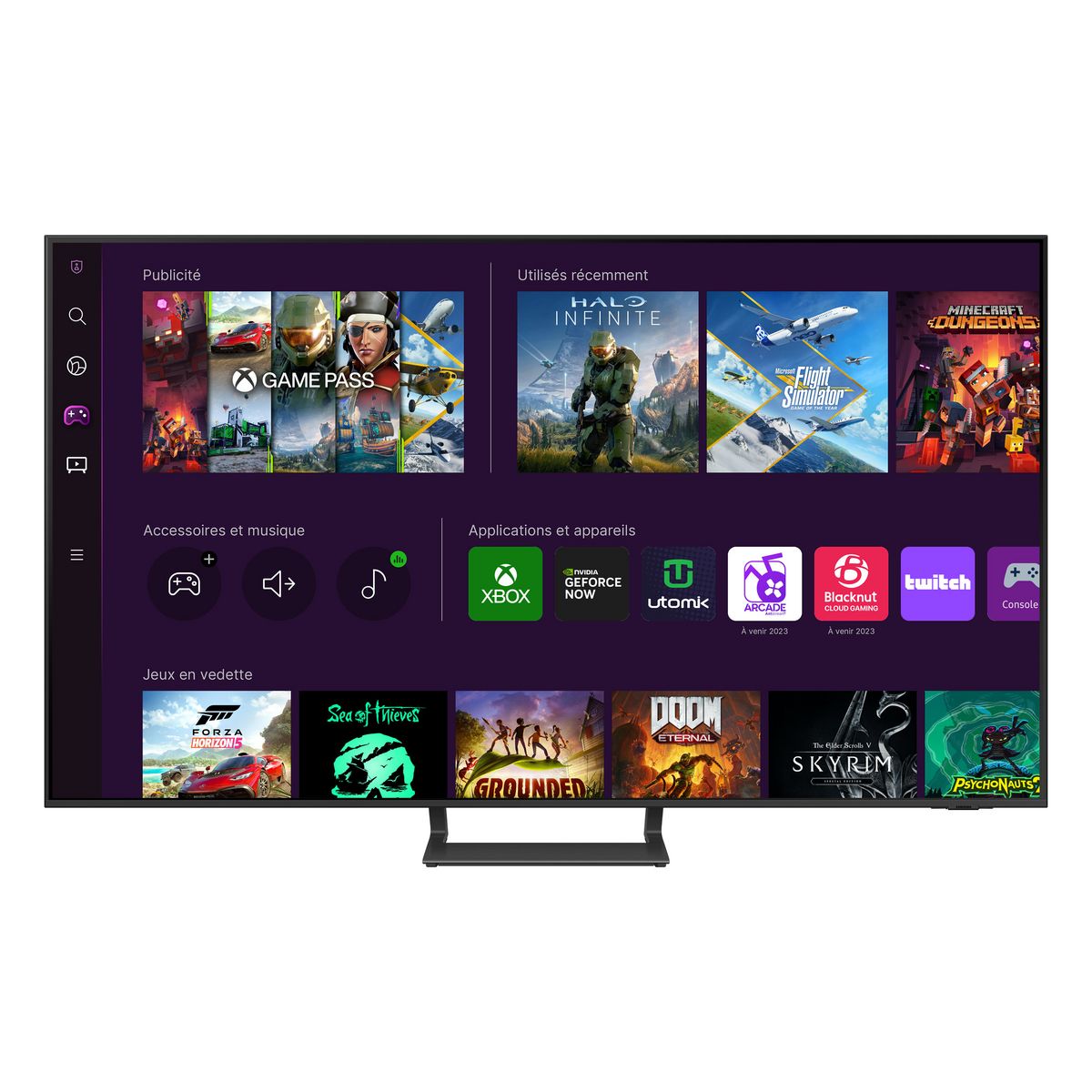 SAMSUNG TU65CU8505 TV LED 4K Crystal UHD 165 cm Smart TV