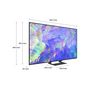 Voir la diapositive 3 : SAMSUNG TU65CU8505 TV LED 4K Crystal UHD 165 cm Smart TV