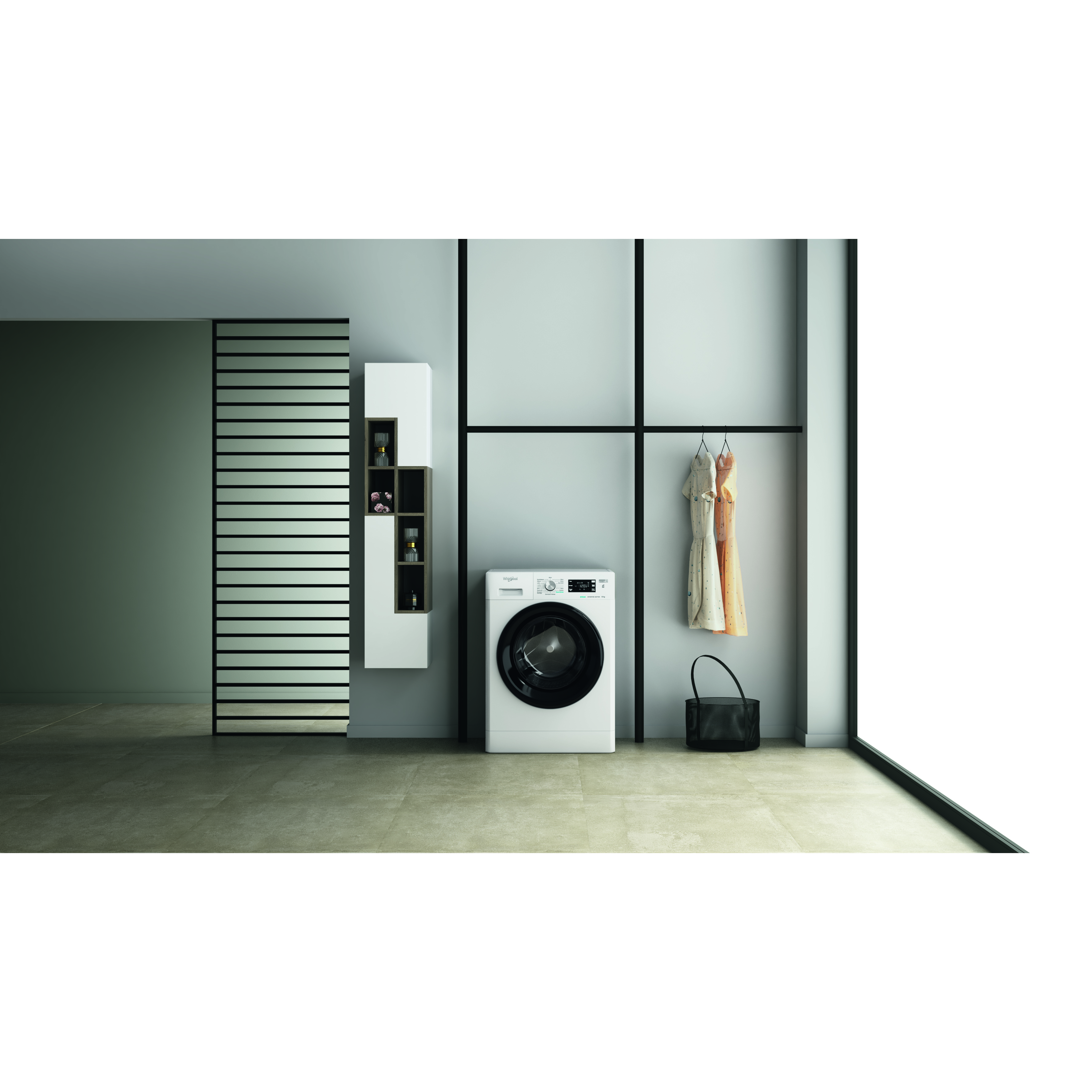 Voir la diapositive 6 : WHIRLPOOL Lave linge hublot FFB8258BVFR, 8 kg, 1200 T/min, B