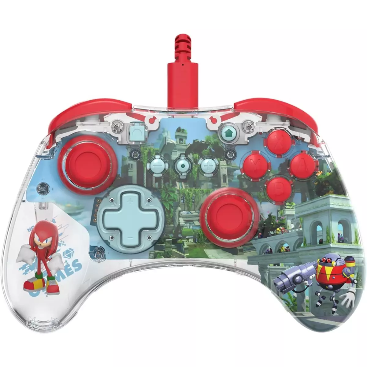 Manette Filaire Lumineuse Sonic Knuckles Nintendo Switch