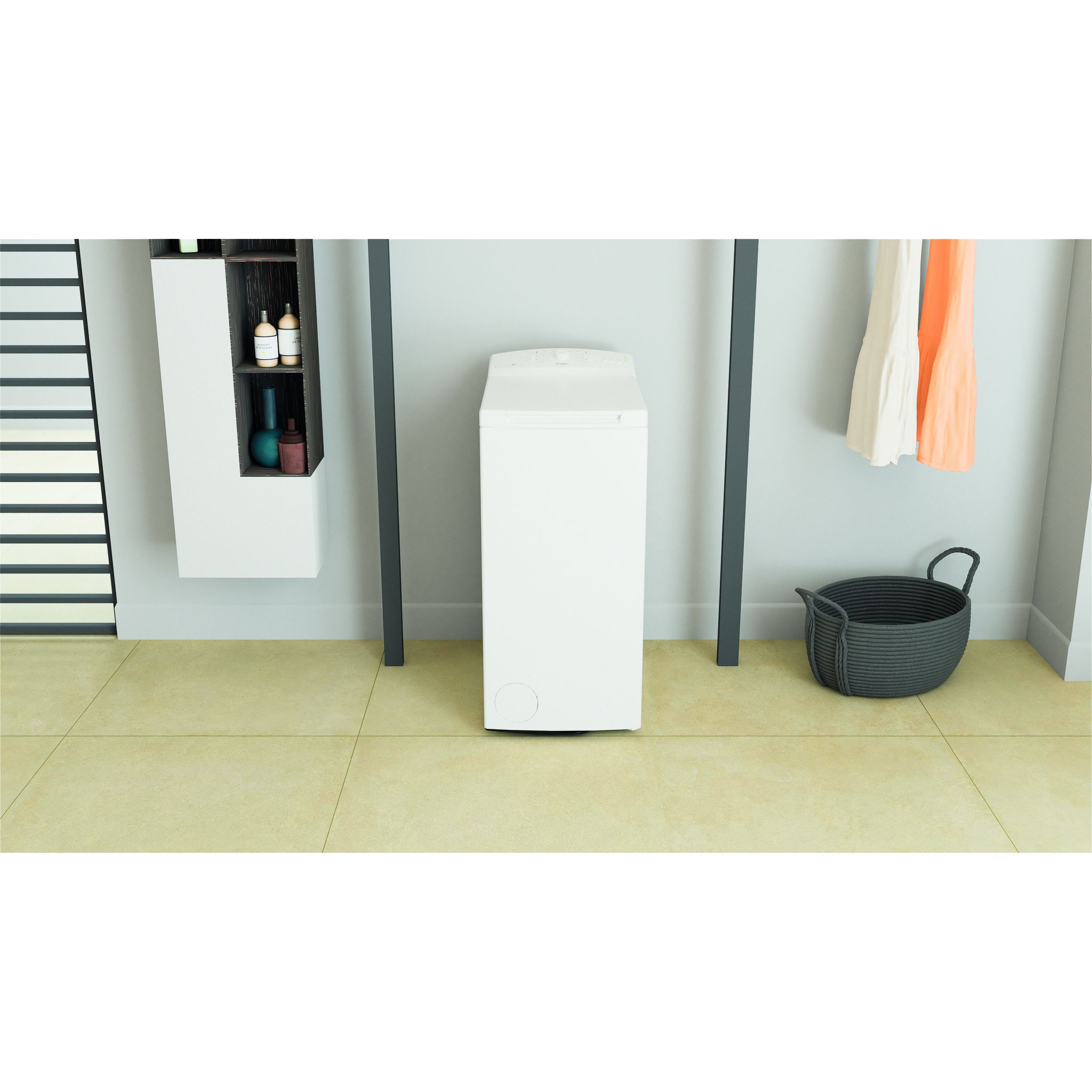 Voir la diapositive 10 : WHIRLPOOL Lave linge top TDLR 62422LFR/N, 6 kg, 1200 T/min, C