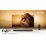 Voir la diapositive 6 : HISENSE Barre de son HS2100 2.1 + caisson de basse sans fils - Noir
