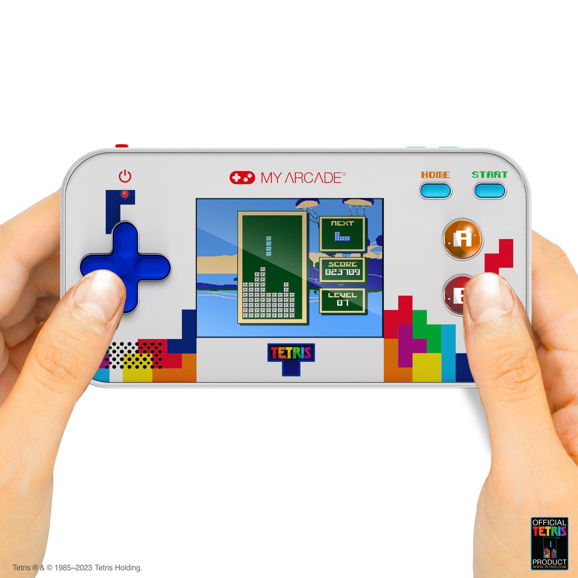 Voir la diapositive 3 : Console Rétrogaming Gamer V Classic Portable Tetris