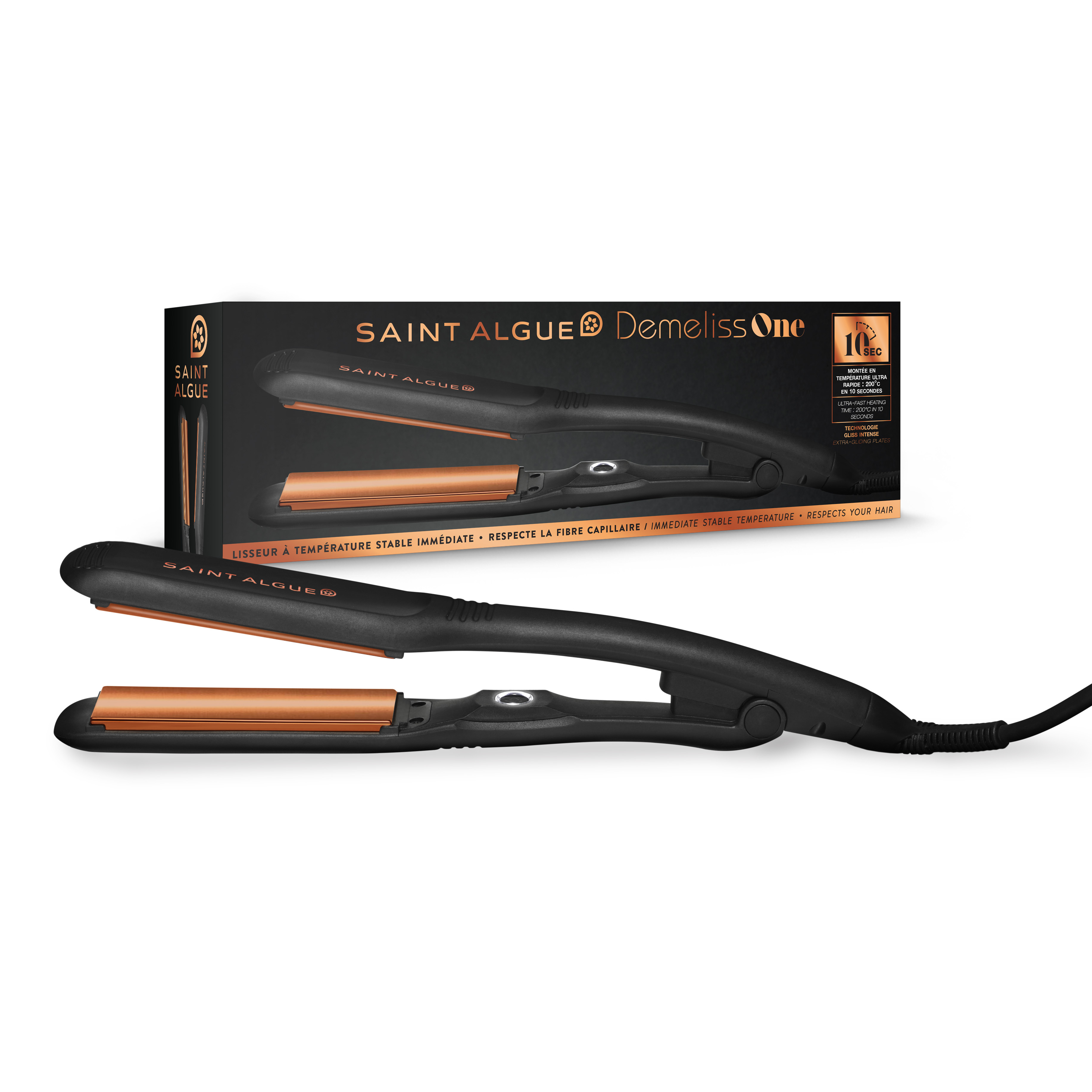 Voir la diapositive 3 : SAINT ALGUE Lisseur 3990 - Noir