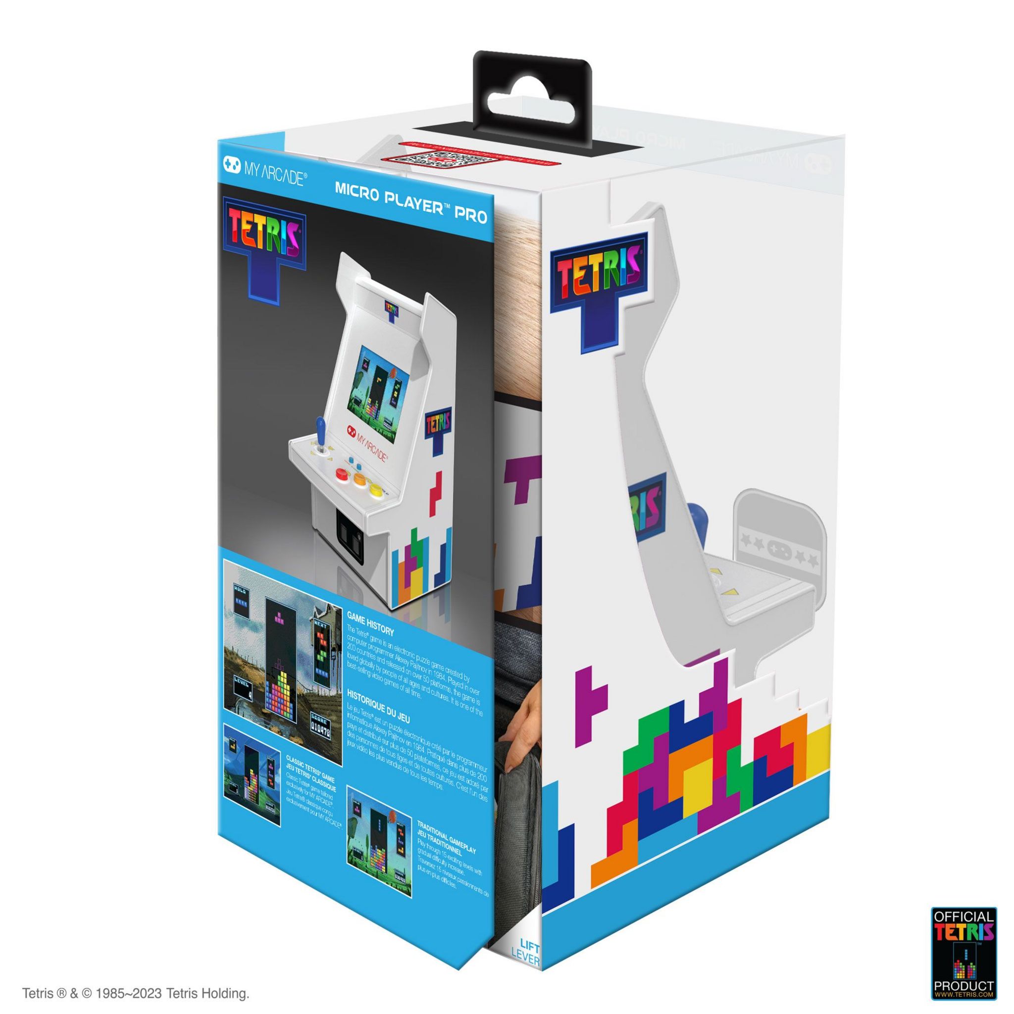 Voir la diapositive 3 : Console Rétrogaming Micro Player Pro 6.7 Tetris
