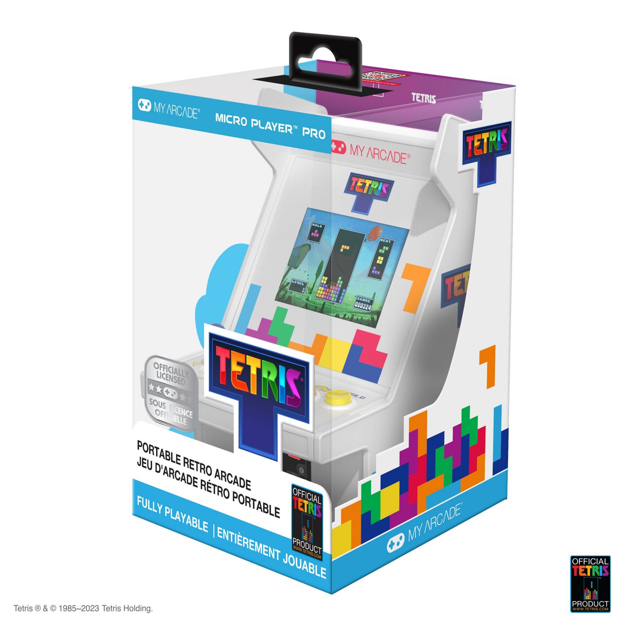 Voir la diapositive 4 : Console Rétrogaming Micro Player Pro 6.7 Tetris