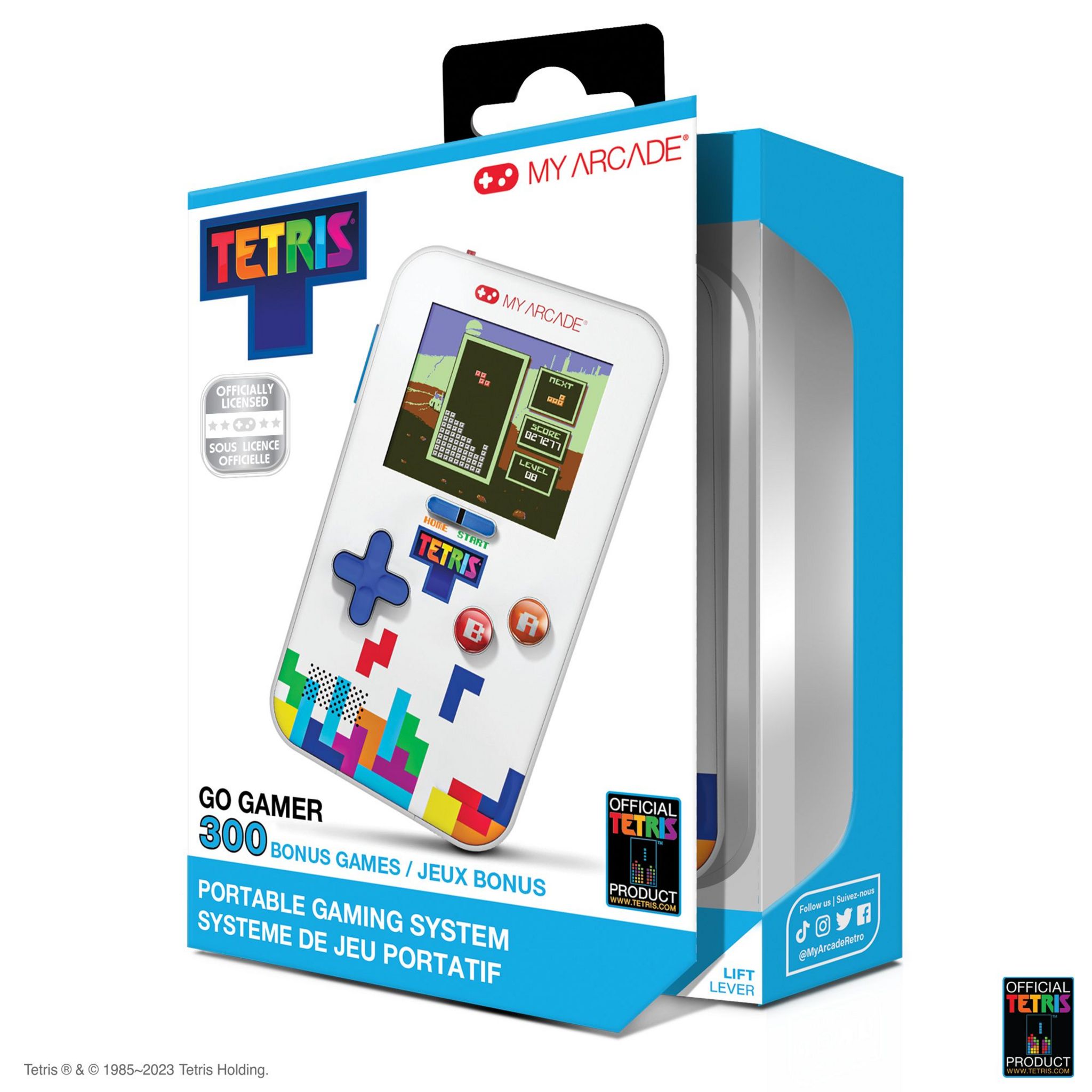 Voir la diapositive 5 : Console Rétrogaming Go Gamer Classic Portable Tetris