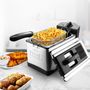 Voir la diapositive 5 : KITCHENCOOK Friteuse électrique Semi-Pro FRYPLUS - Inox