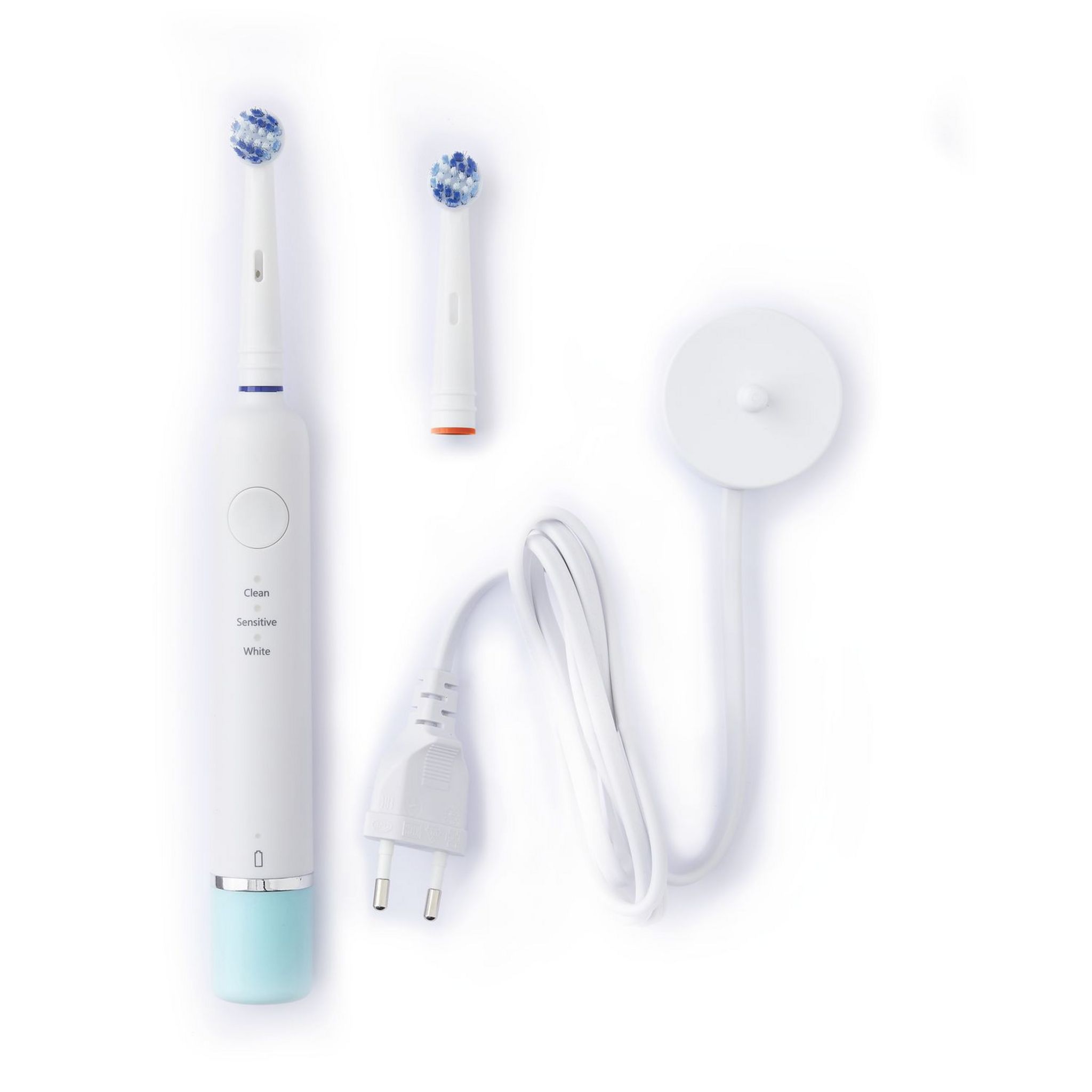 Voir la diapositive 2 : QILIVE Brosse à dents électrique Q.7202 - Blanc