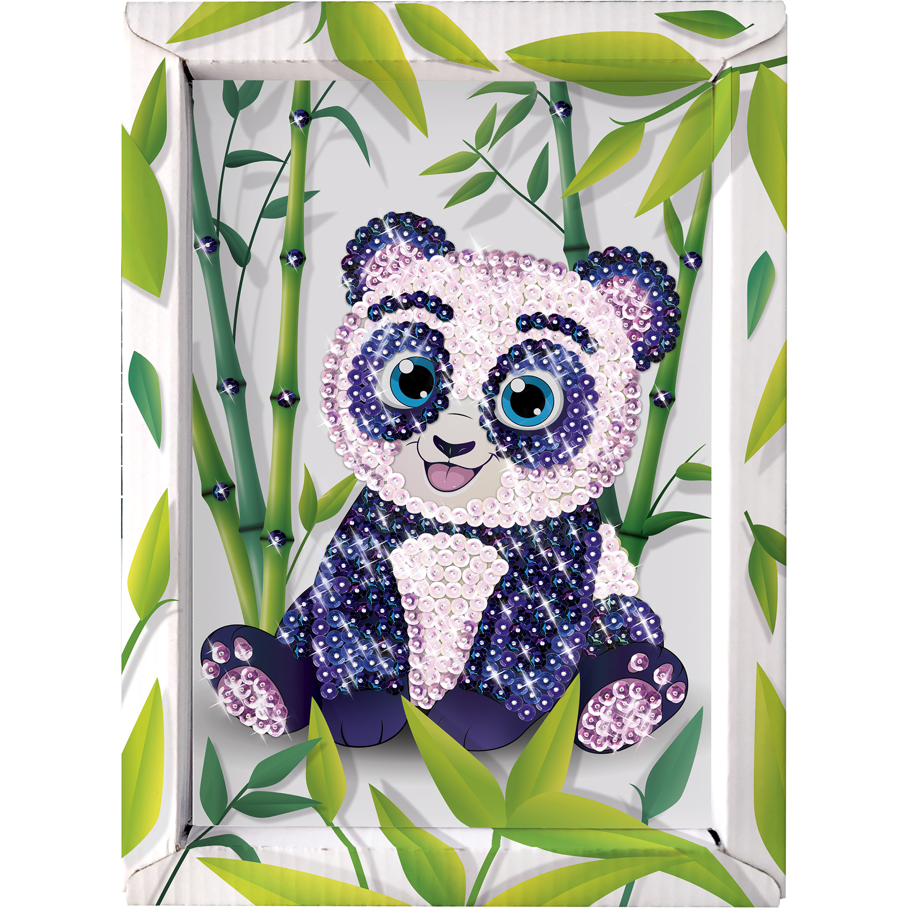 Voir la diapositive 4 : LANSAY Coffret Collection Sequins Panda