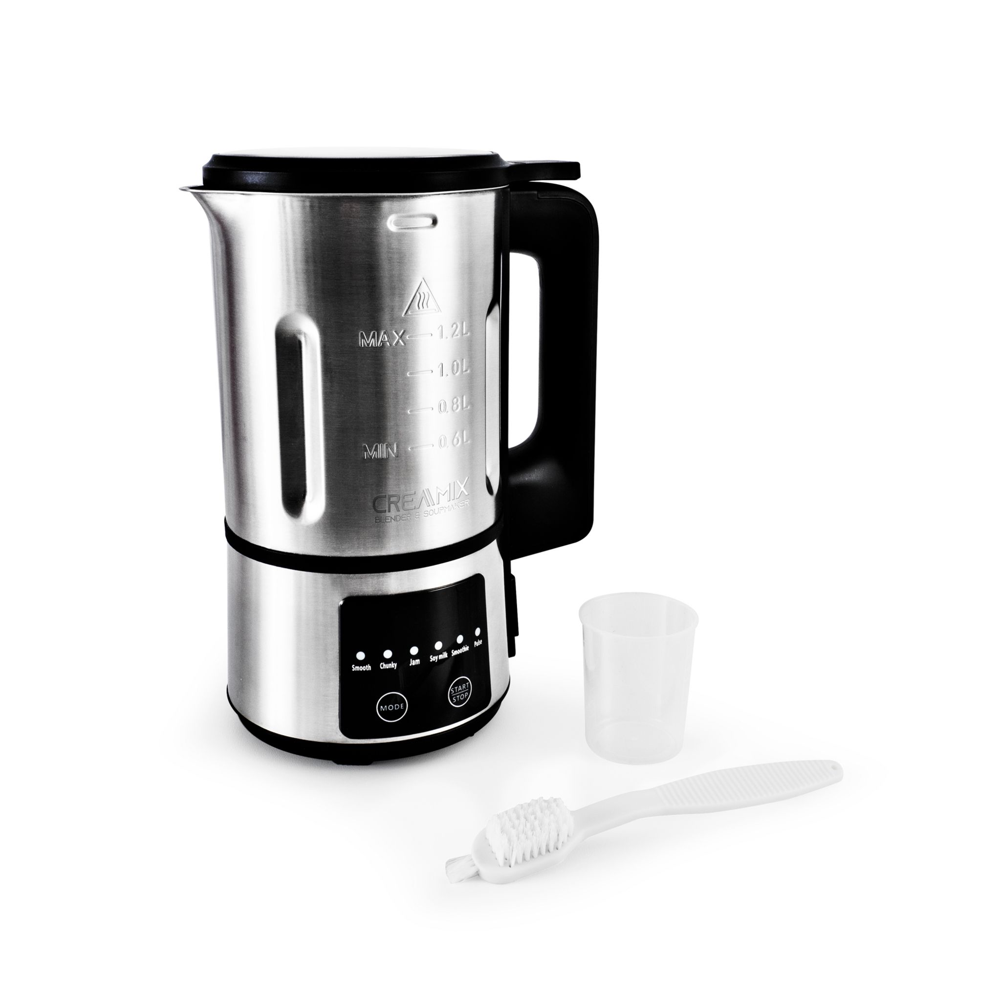 Voir la diapositive 1 : KITCHENCOOK Blender et Soup Maker CREAMIX - Inox