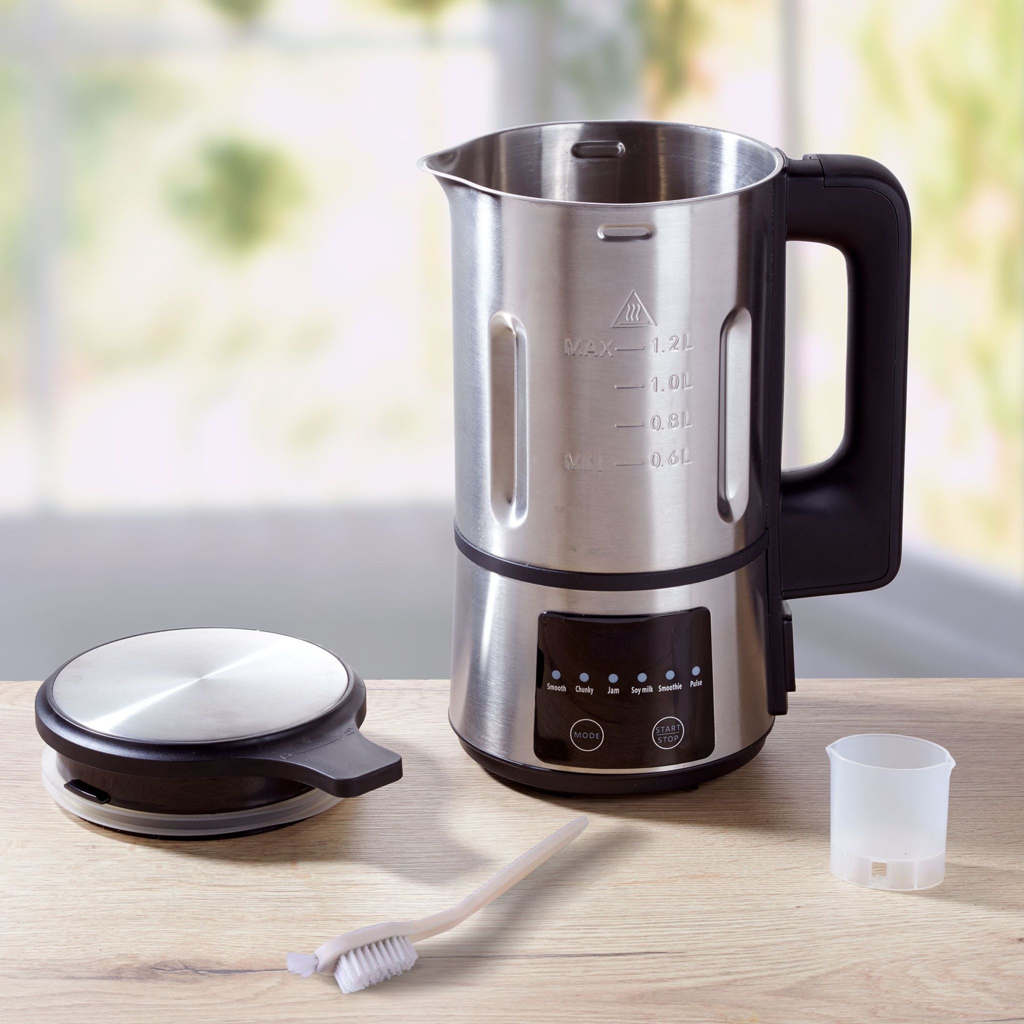 Voir la diapositive 7 : KITCHENCOOK Blender et Soup Maker CREAMIX - Inox