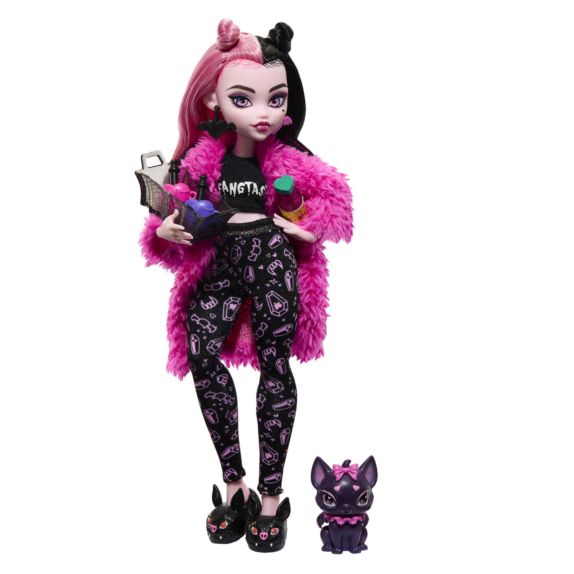 Voir la diapositive 6 : MATTEL Coffret Poupée Soirée Pyjama Draculaura - Monster High