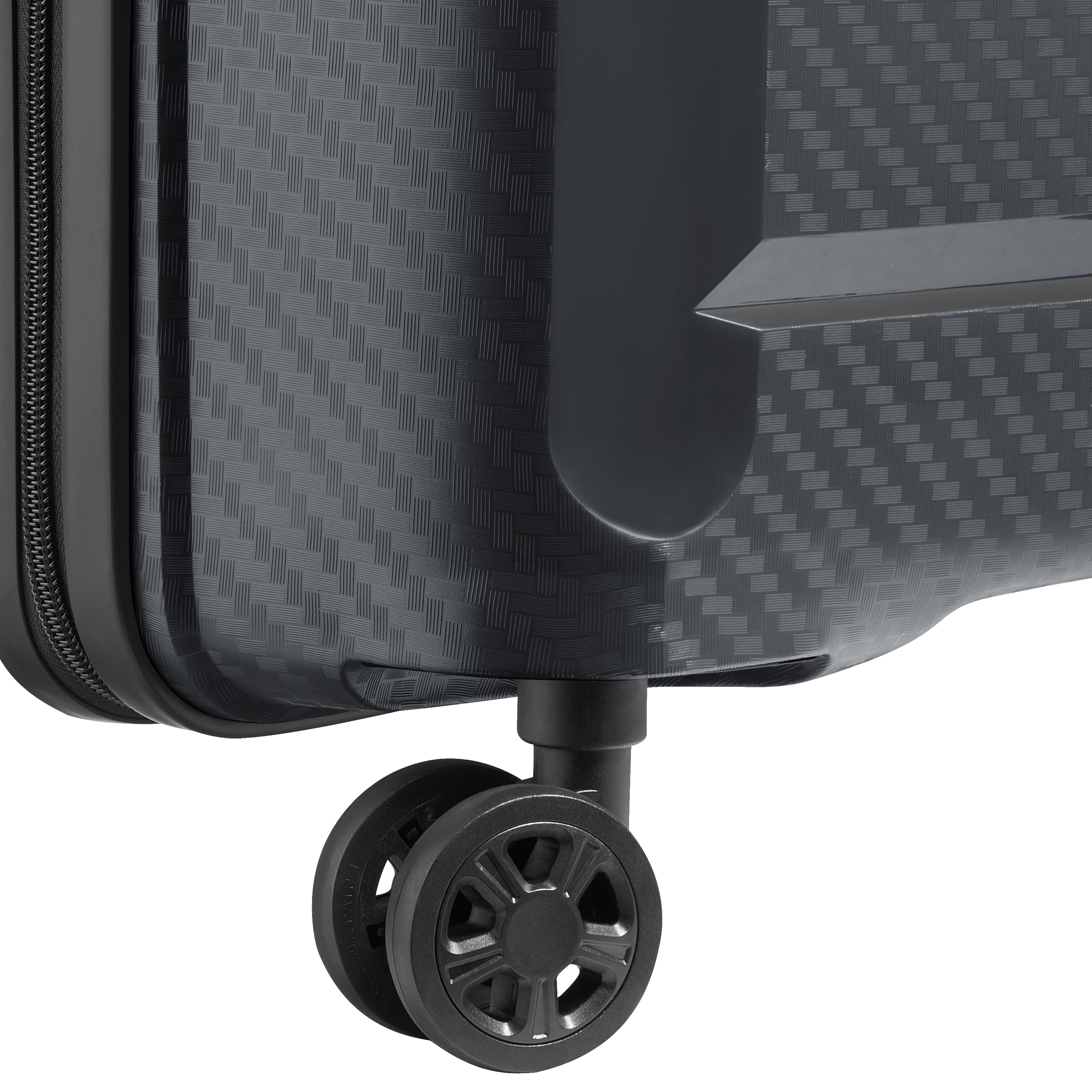 Voir la diapositive 3 : DELSEY Valise cabine rigide 55 cm 8 roues BINALONG - noir