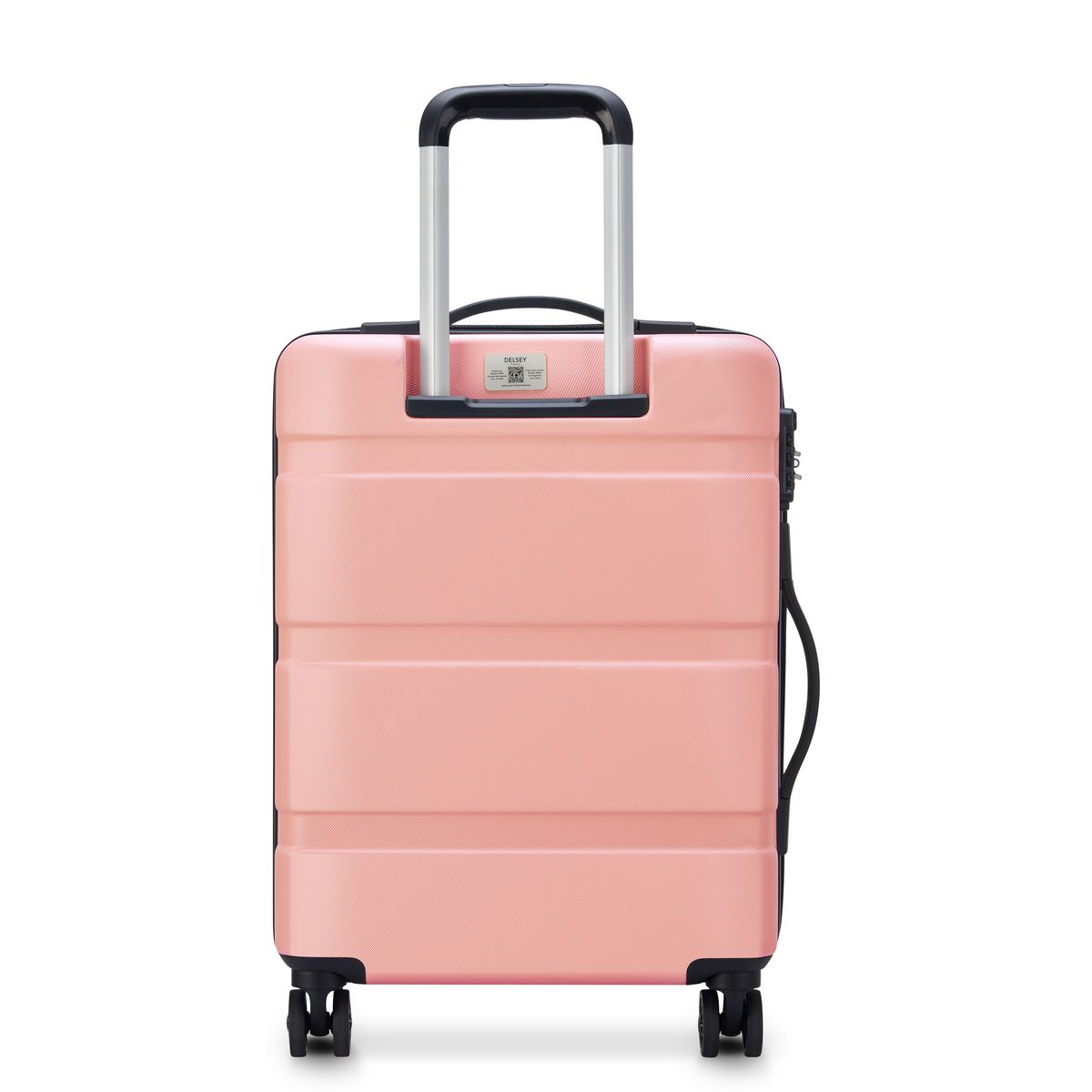 DELSEY Grande Valise rigide 76 cm 8 roues AIRSHIP - rose