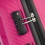 Voir la diapositive 4 : DELSEY Valise rigide 66 cm 8 roues BINALONG - rose