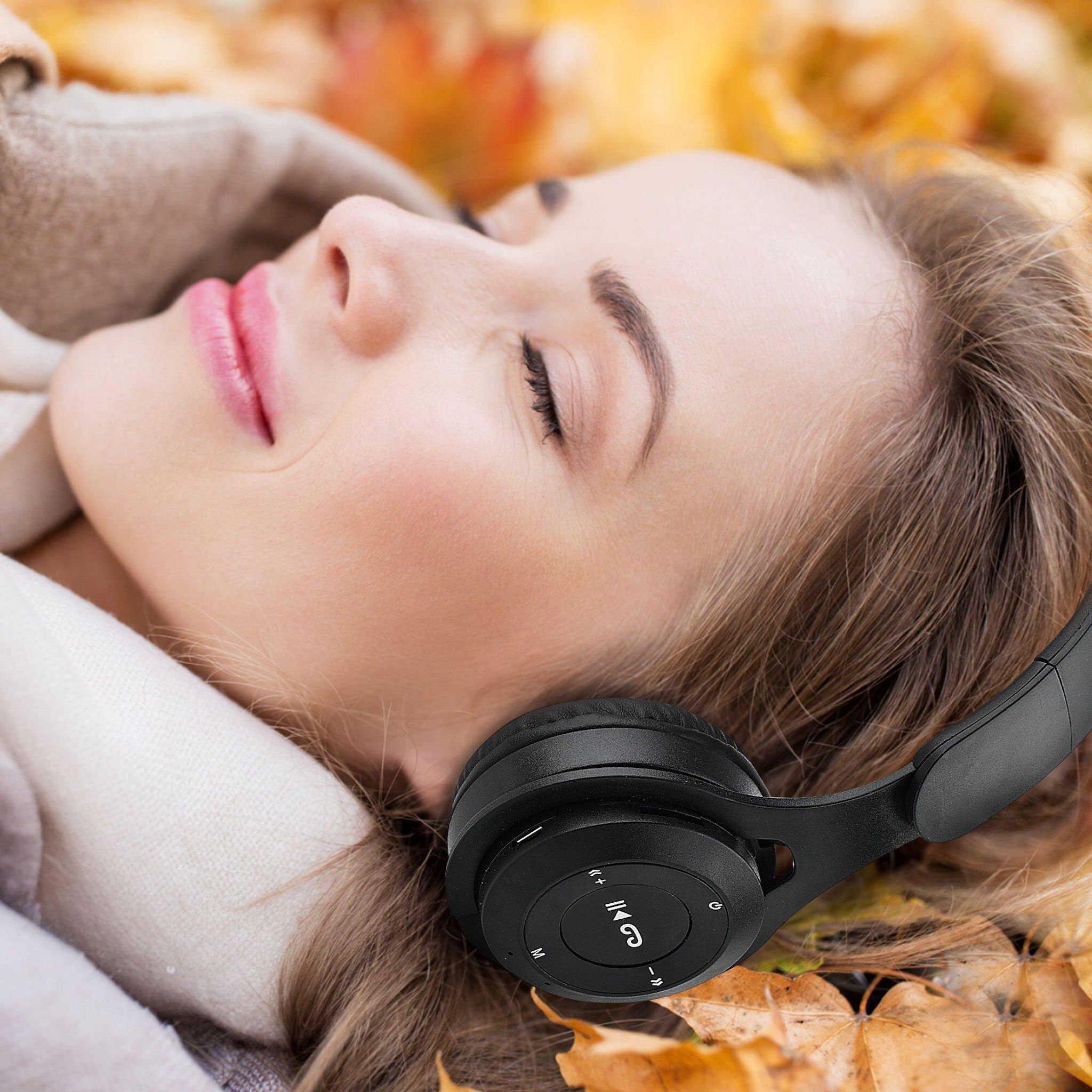 Voir la diapositive 6 : Casque Pliable Bluetooth - Noir