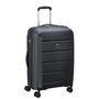Voir la diapositive 1 : DELSEY Valise rigide 66 cm 8 roues BINALONG - noir