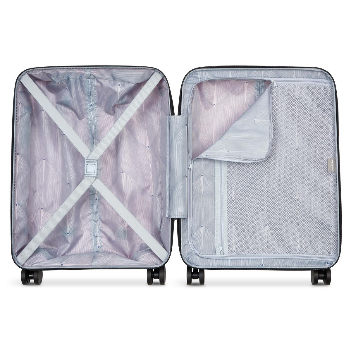 DELSEY Valise rigide 66cm 8 roues ORDENER - rose