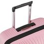 Voir la diapositive 7 : DELSEY Valise rigide 66cm 8 roues ORDENER - rose