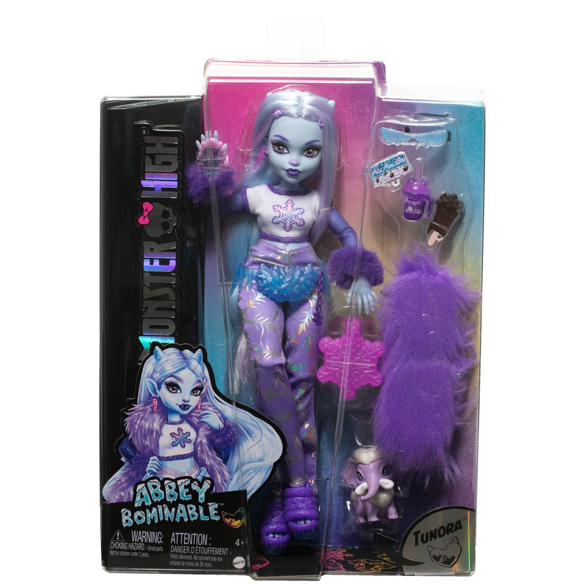 MATTEL Poupée Monster High Abbey Bominable et accessoires