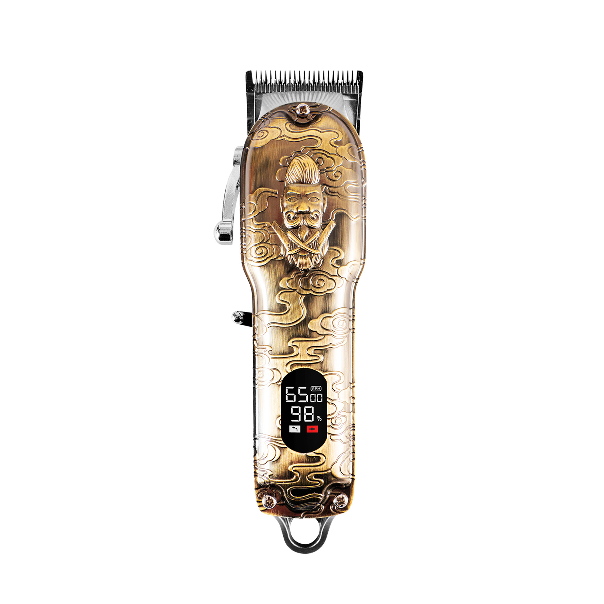 Voir la diapositive 8 : BECKER SHAVES & TRIMS Kit tondeuse et rasoir sans fil BARBER LAB2 - Or