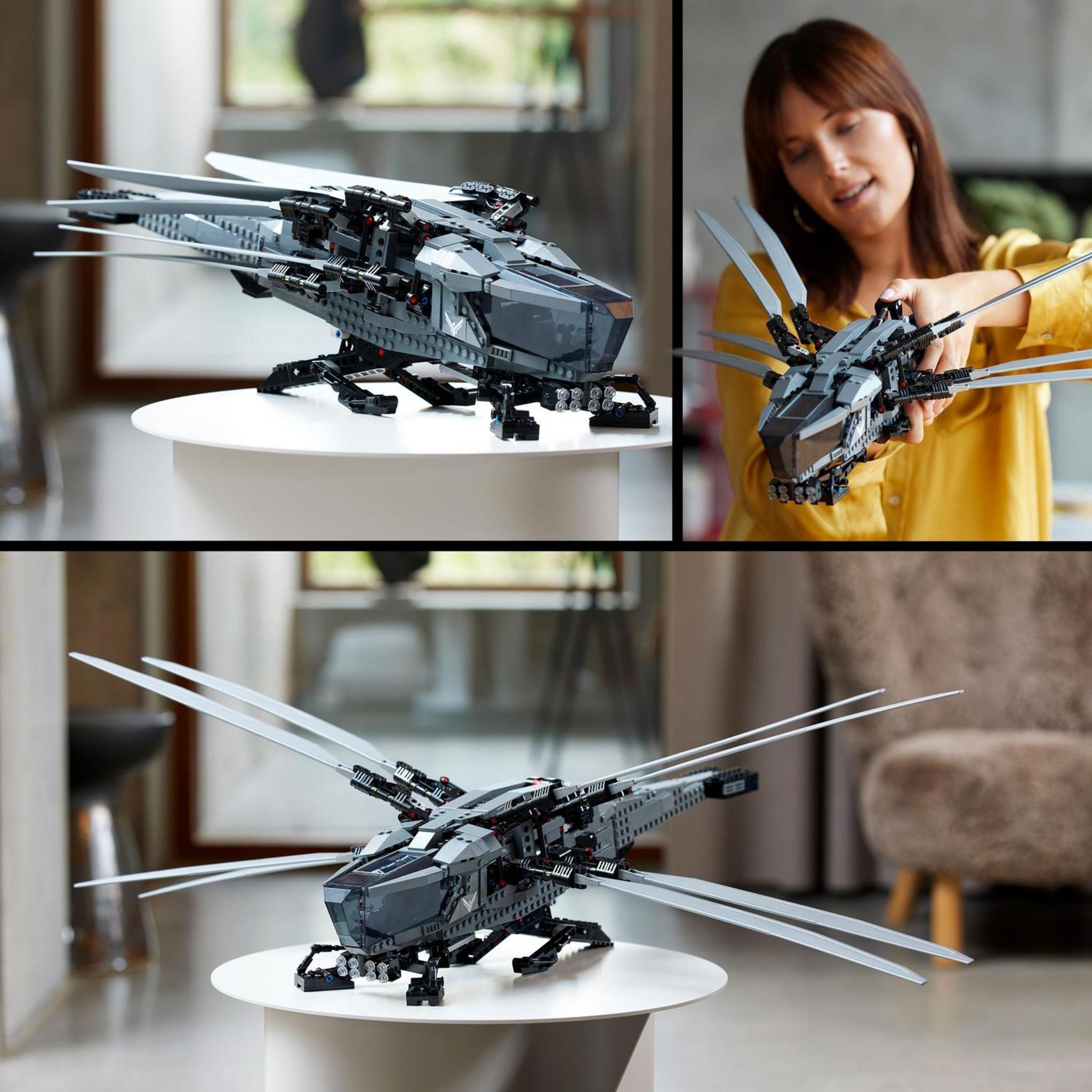 Voir la diapositive 2 : LEGO Icons 10327 - Dune Atreides Royal Ornithopter