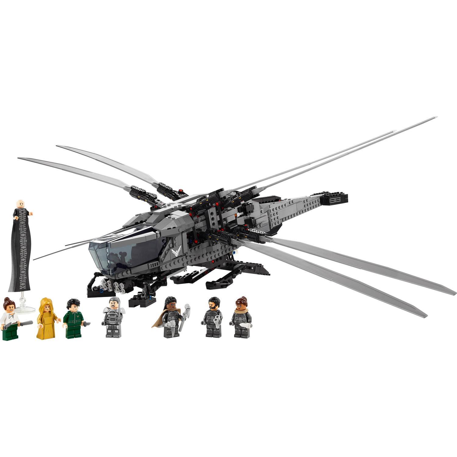 Voir la diapositive 3 : LEGO LEGO Icons 10327 Dune Atreides Royal Ornithopter, Collection pour Adultes, Idée Cadeau pour Cinéphiles Femmes et Hommes