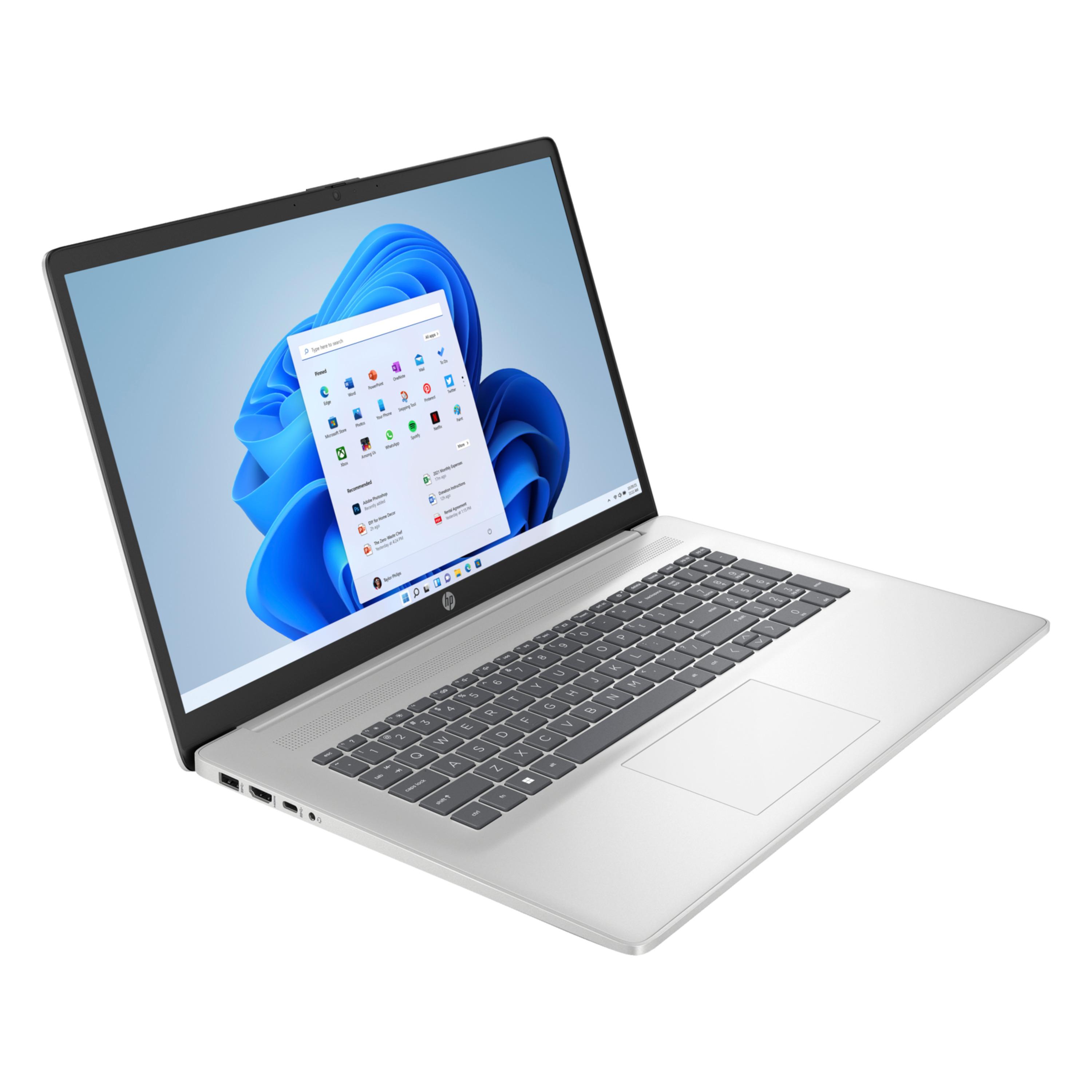 Voir la diapositive 4 : HP Ordinateur portable 17" CN0012NF - Gris