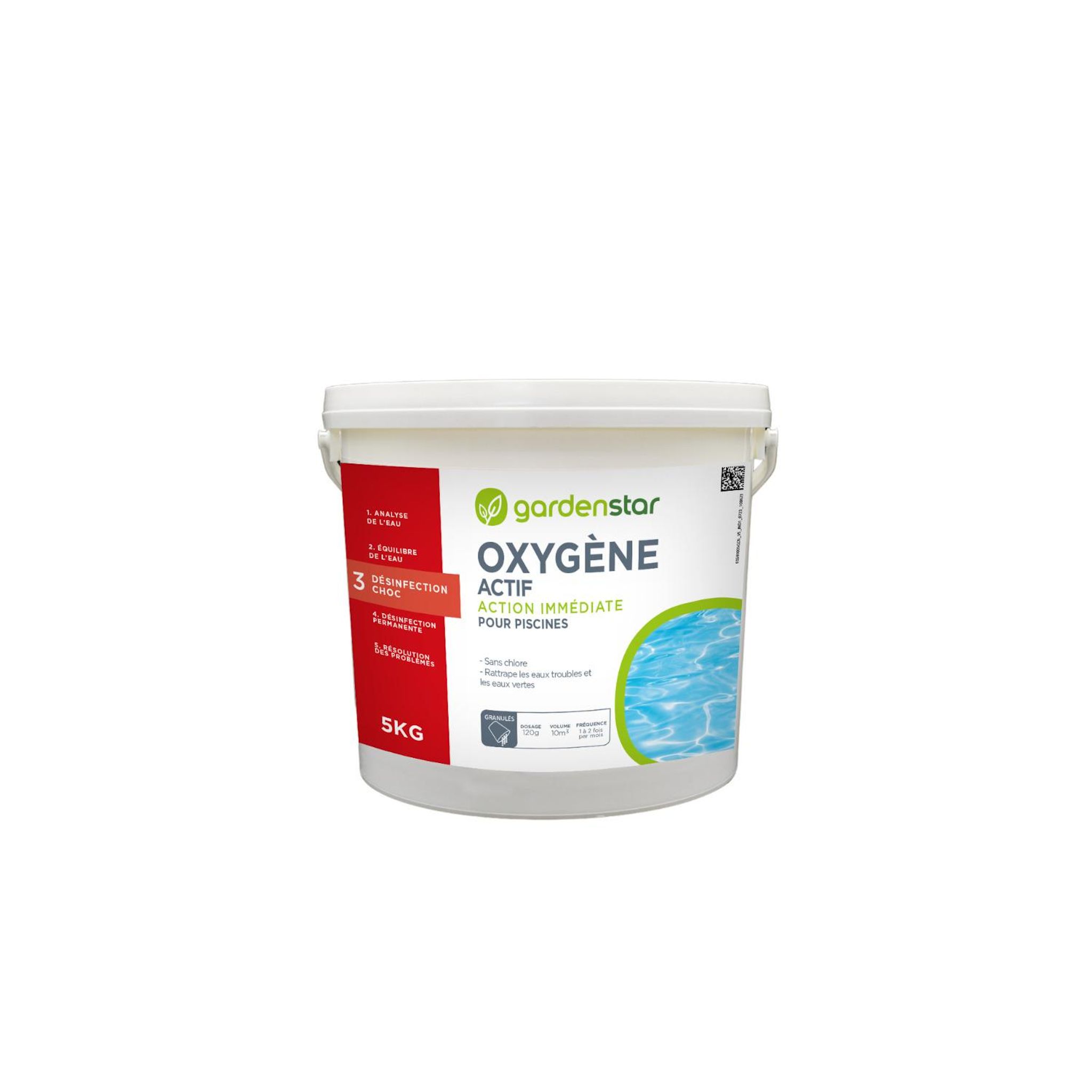 GARDENSTAR Oxygène actif granule 5 kg