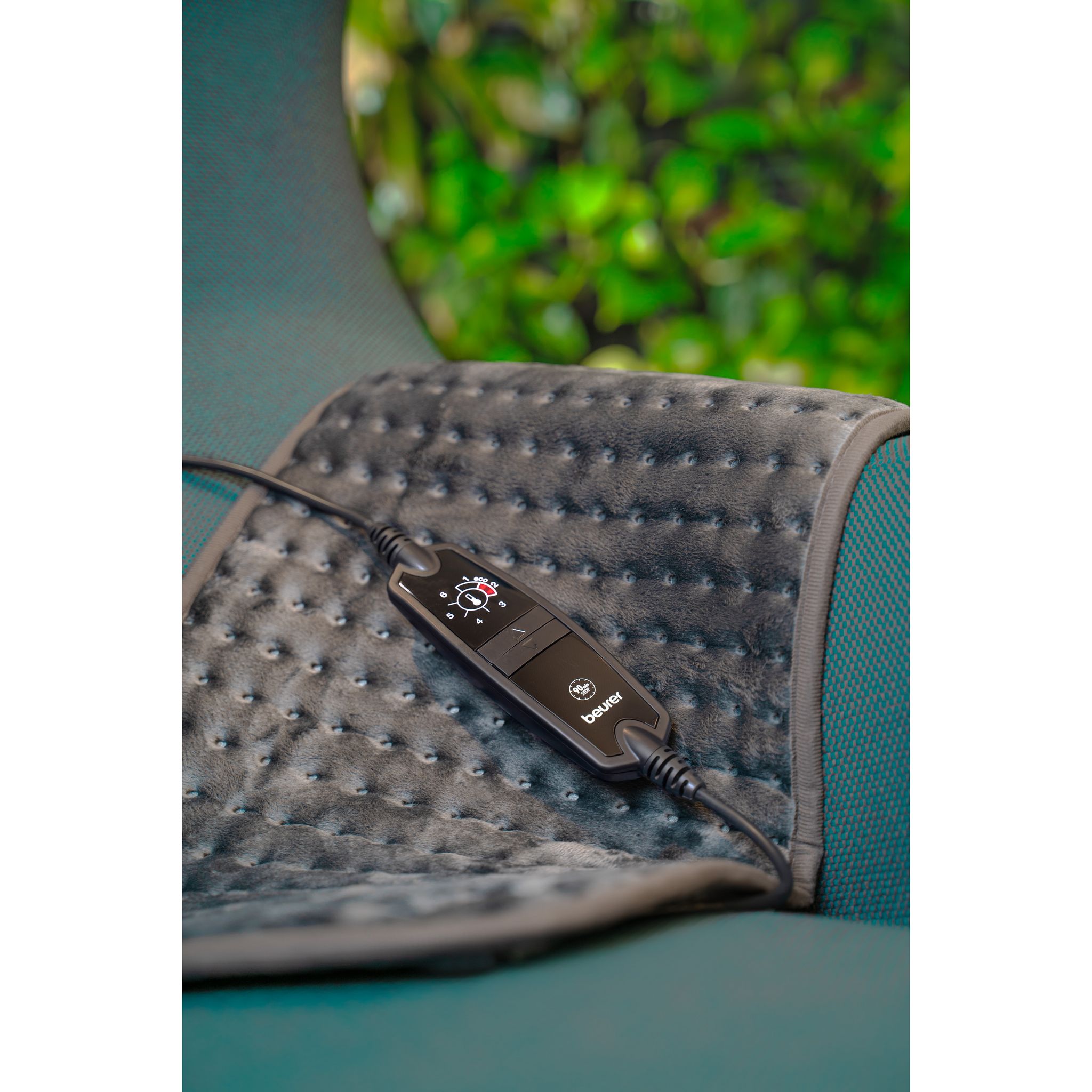 Voir la diapositive 4 : BEURER Coussin chauffant HK123 - Gris