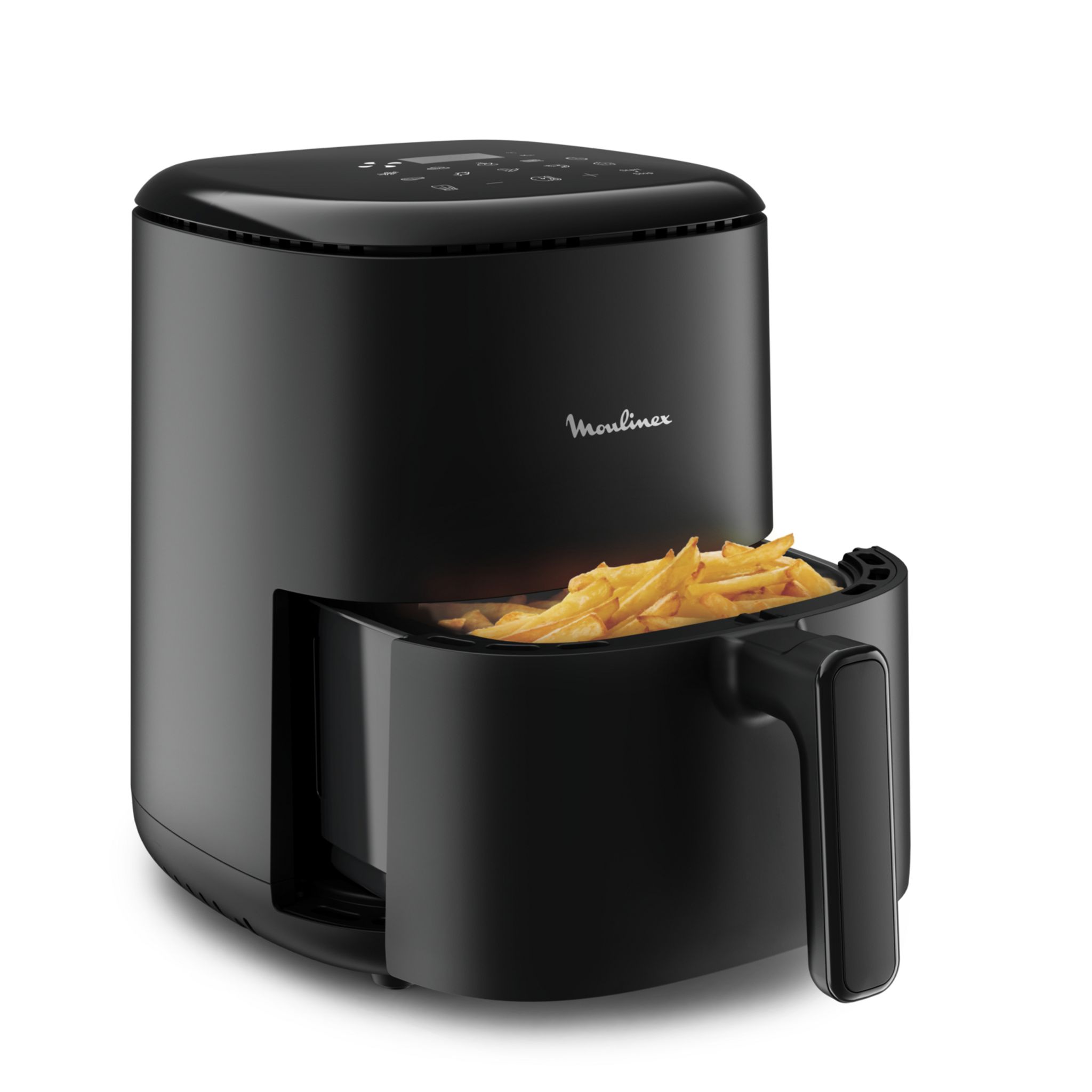 Voir la diapositive 4 : MOULINEX Friteuse électrique sans huile à air chaud Easy Fry EZ145820 - Noir
