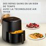 Voir la diapositive 3 : MOULINEX Friteuse électrique sans huile à air chaud Easy Fry EZ145820 - Noir