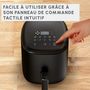 Voir la diapositive 7 : MOULINEX Friteuse électrique sans huile à air chaud Easy Fry EZ145820 - Noir