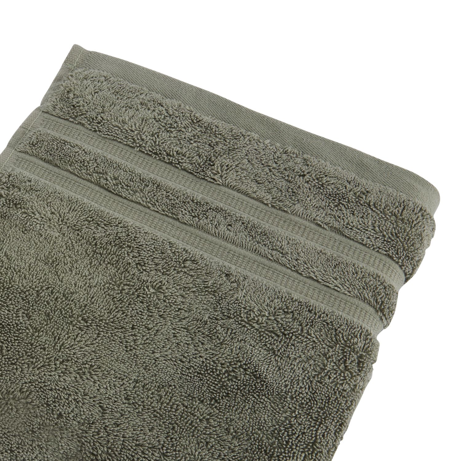 Voir la diapositive 2 : ACTUEL Drap de douche uni en coton 600 g/m²
